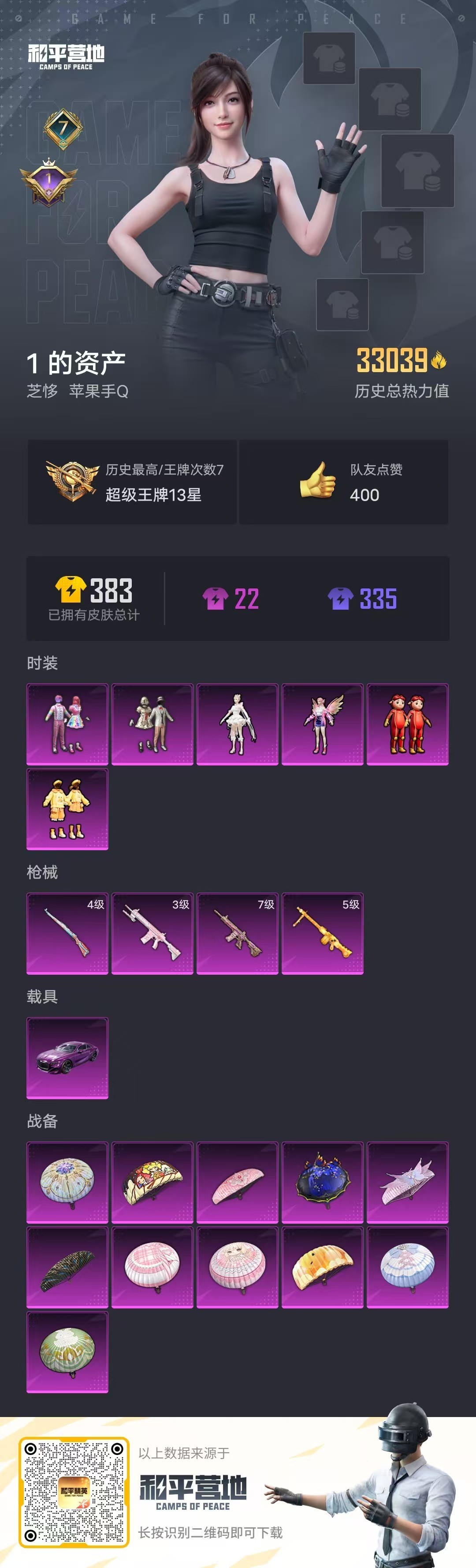 HPSJ3271148和平精英账号详情图3 HPSJ3271148和平精英账号详情图3