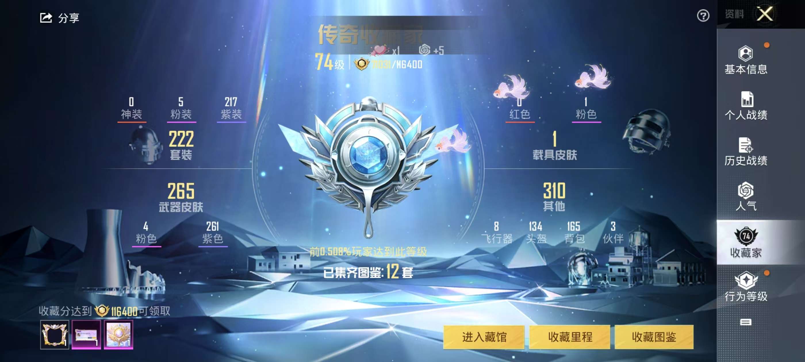 HPSJ3271021和平精英账号详情图3 HPSJ3271021和平精英账号详情图3