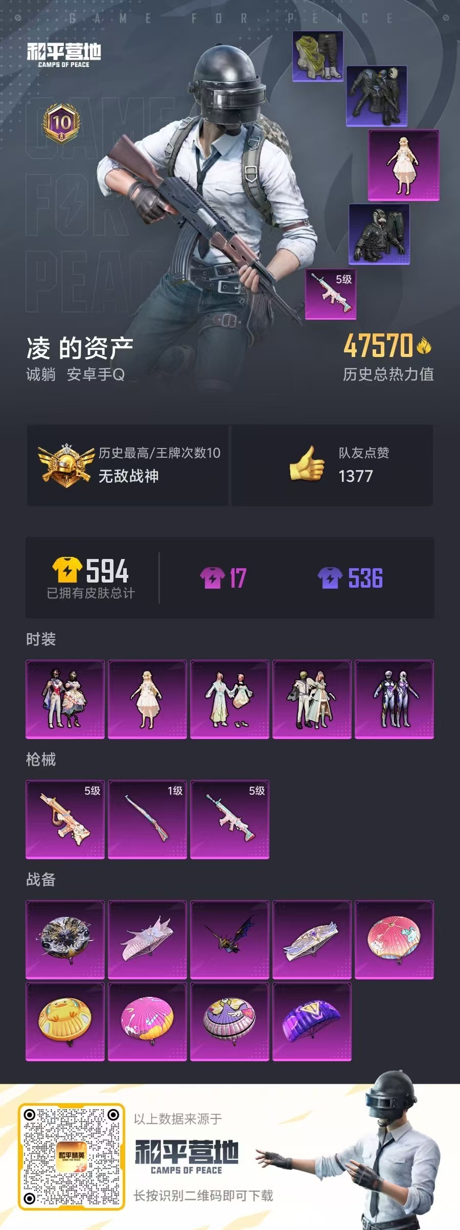 HPSJ3271170和平精英账号详情图2 HPSJ3271170和平精英账号详情图2
