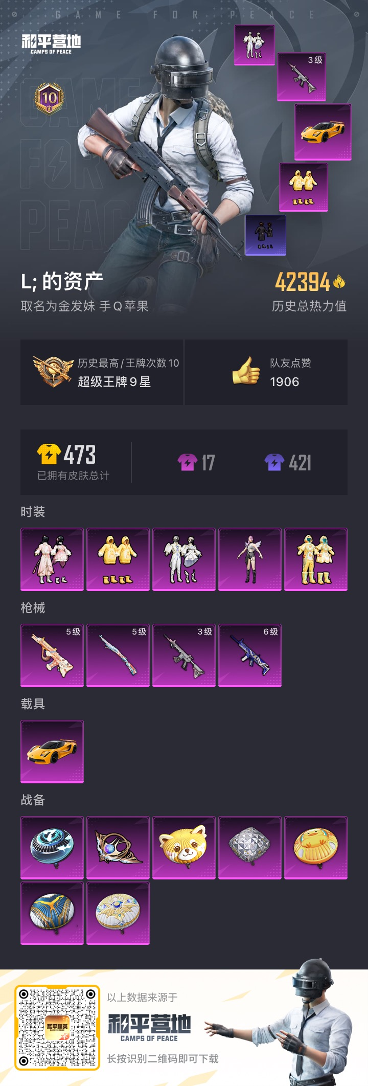 HPYHW3273256和平精英账号详情图6
