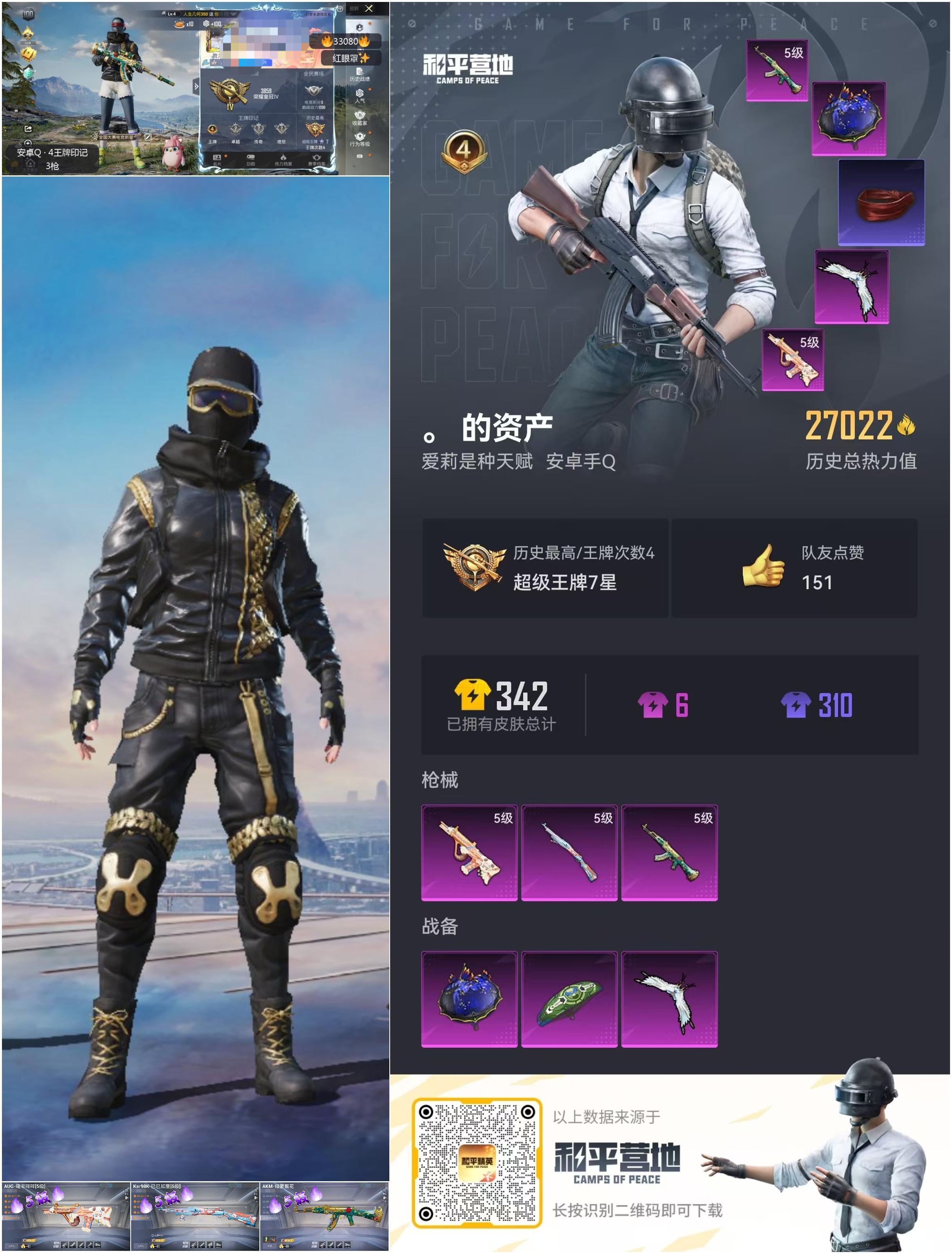 HPSJ3271083和平精英账号详情图4 HPSJ3271083和平精英账号详情图4