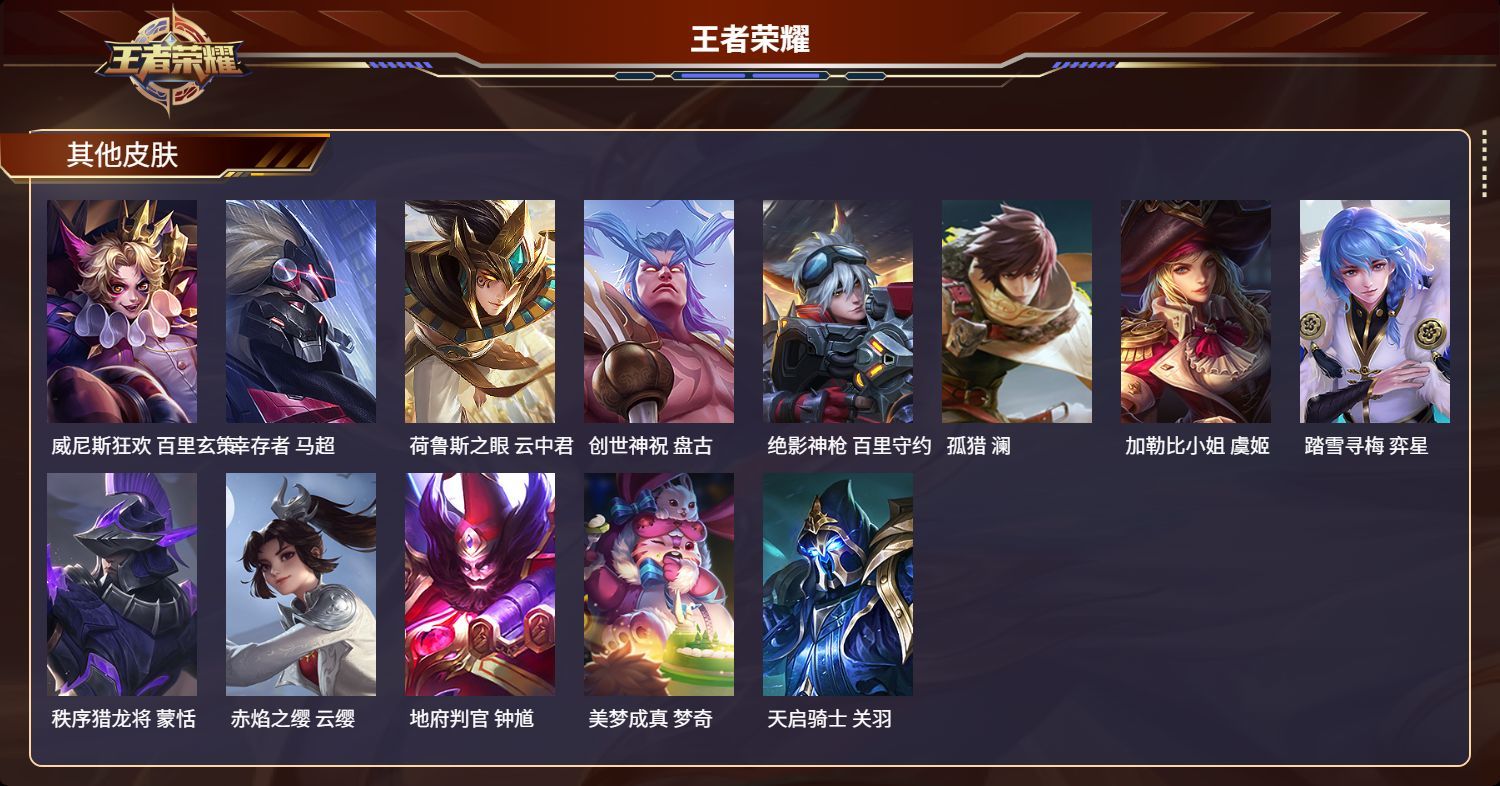WZMK3180099王者荣耀账号详情图5 WZMK3180099王者荣耀账号详情图5
