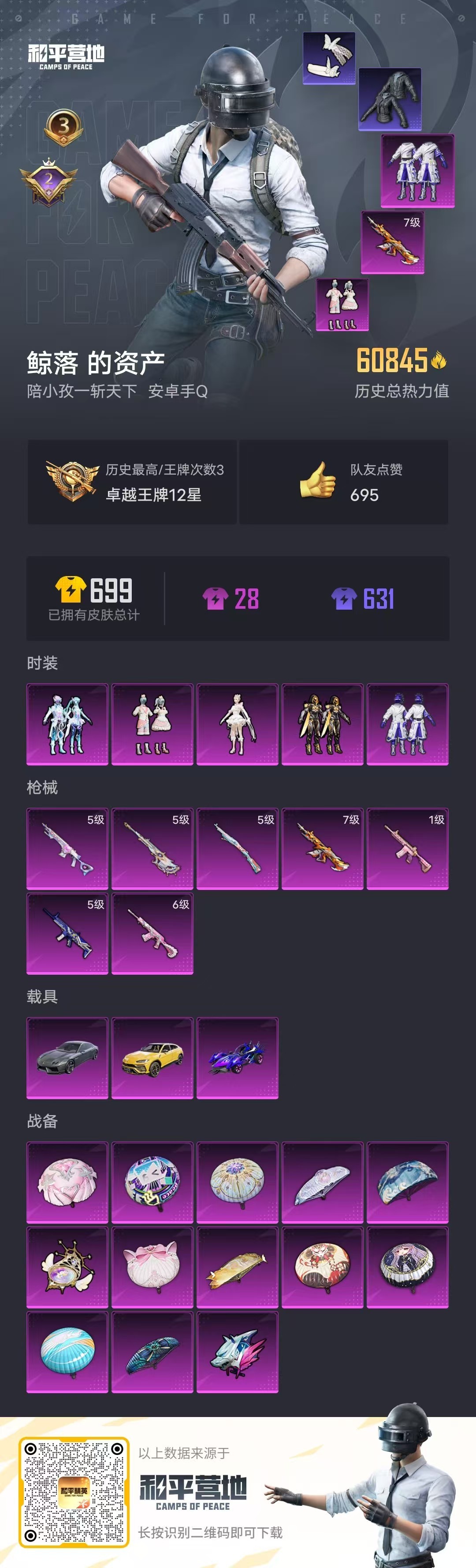 HPSJ3272048和平精英账号详情图2 HPSJ3272048和平精英账号详情图2