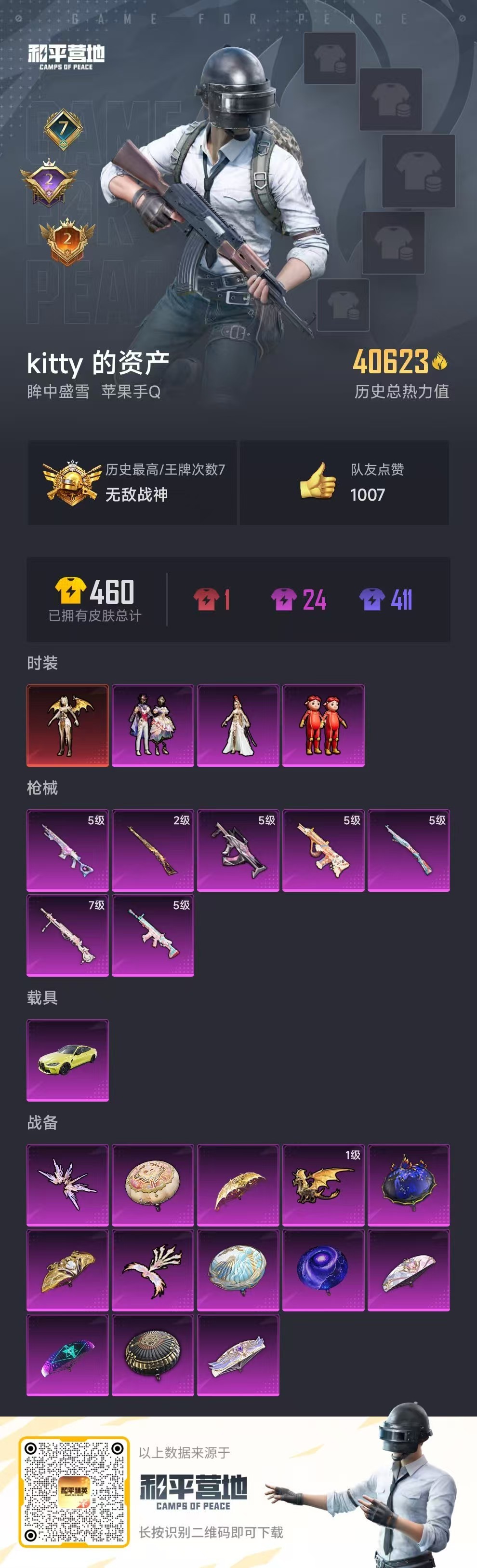 HPSJ3271917和平精英账号详情图3 HPSJ3271917和平精英账号详情图3