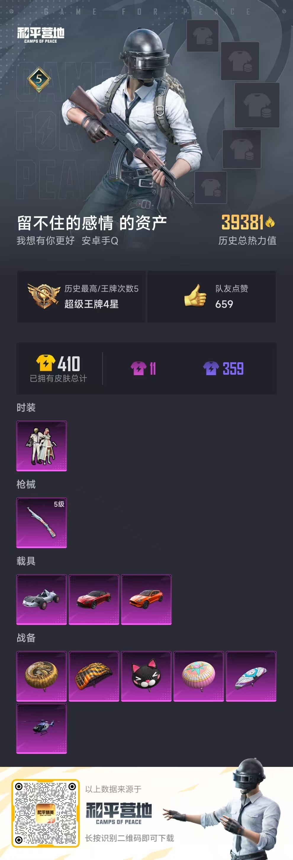 HPSJ3272050和平精英账号详情图3 HPSJ3272050和平精英账号详情图3