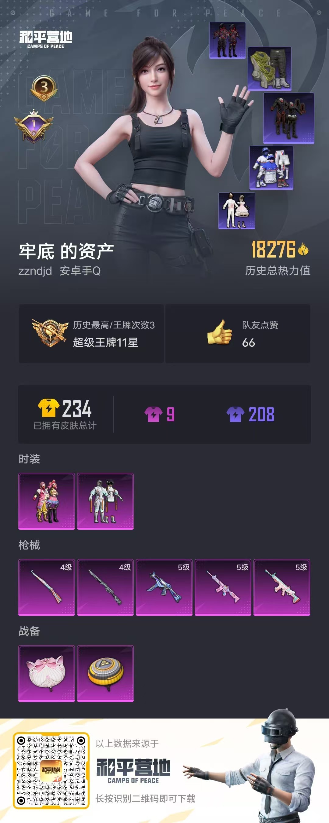 HPSJ3271949和平精英账号详情图3 HPSJ3271949和平精英账号详情图3