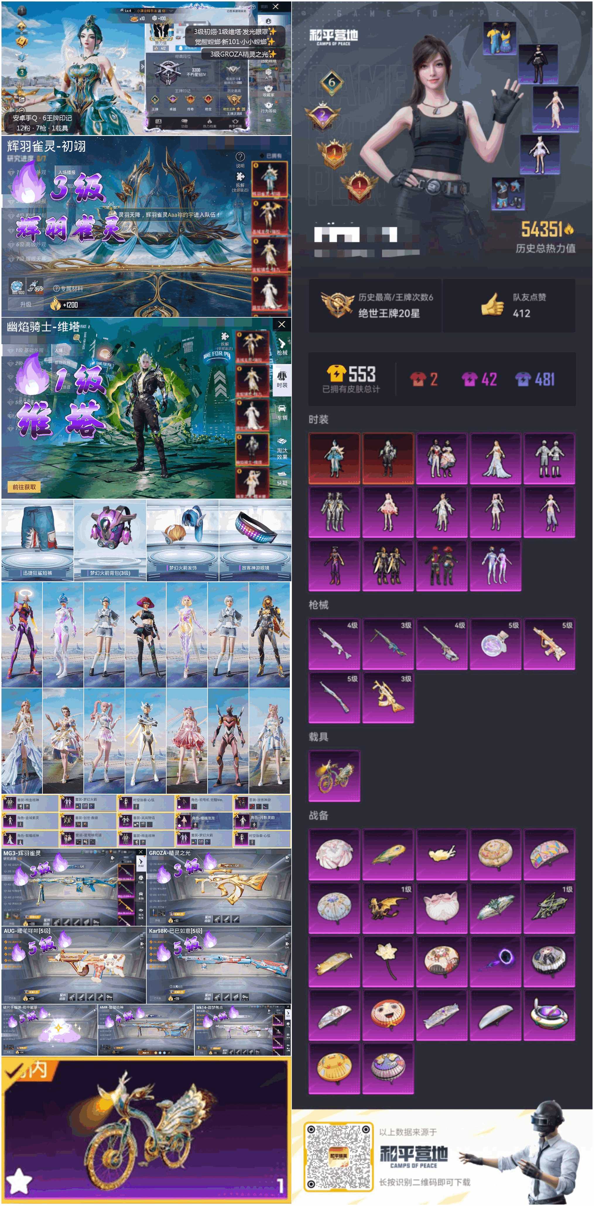 HPCMW3283254和平精英账号详情图2