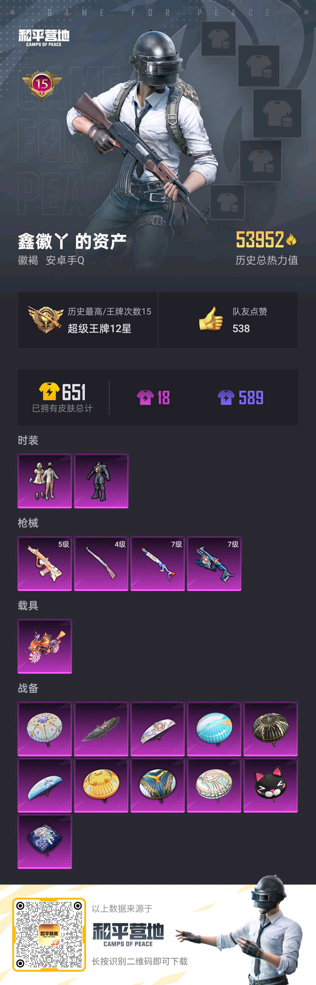 HPYHW3273604和平精英账号详情图7 HPYHW3273604和平精英账号详情图7