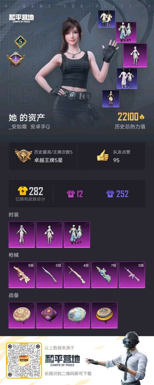 HPYHW3275229和平精英账号详情图5 HPYHW3275229和平精英账号详情图5