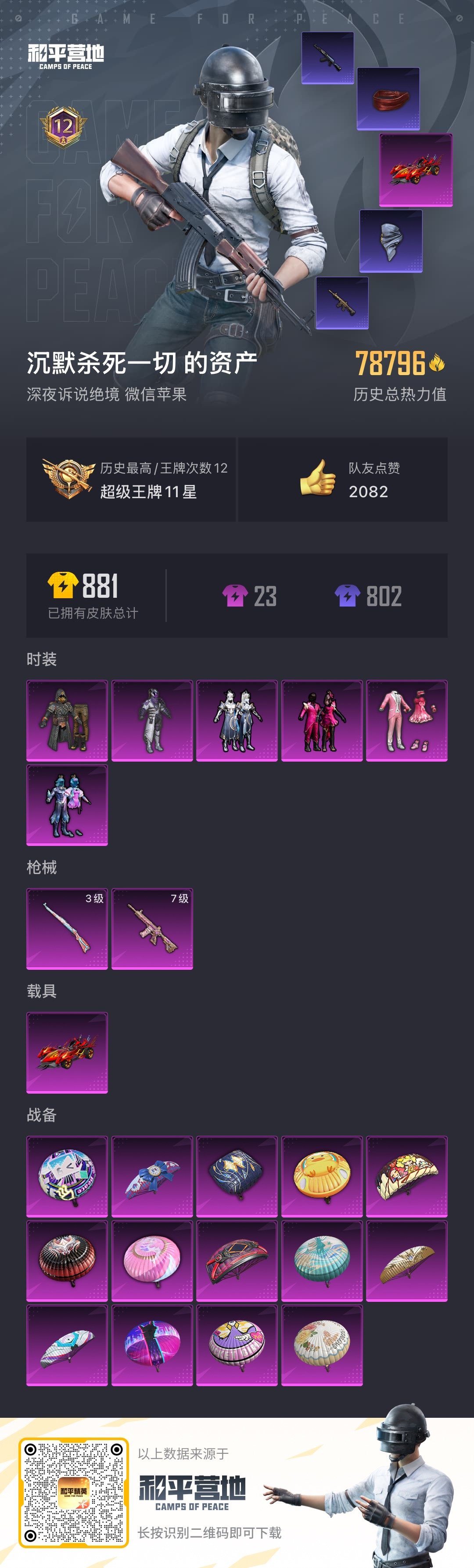 HPSJ3275966和平精英账号详情图3 HPSJ3275966和平精英账号详情图3
