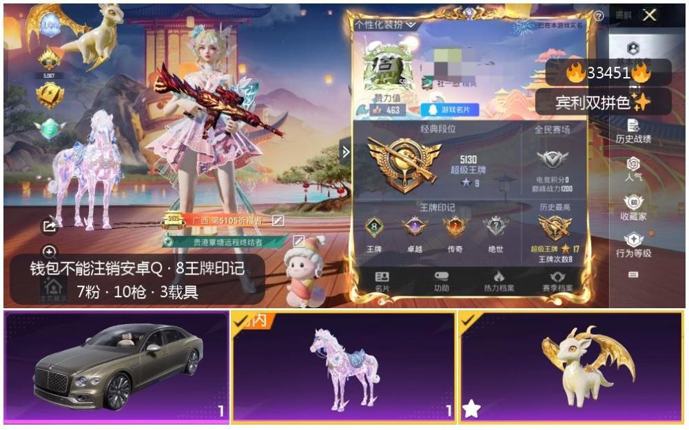 HPSJ3275876和平精英账号详情图4 HPSJ3275876和平精英账号详情图4