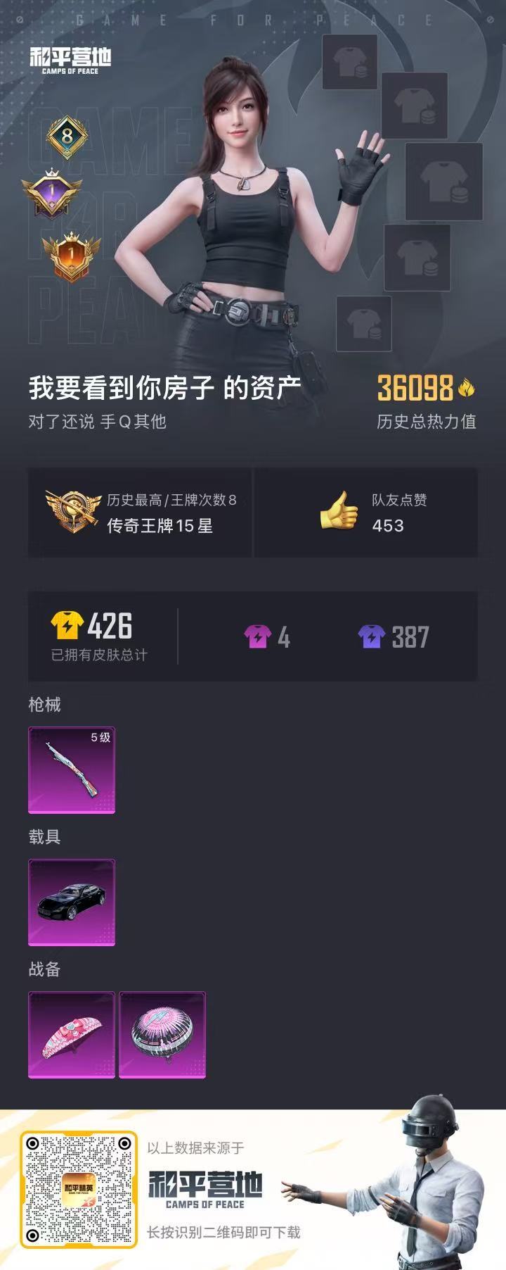 HPSJ3275938和平精英账号详情图4 HPSJ3275938和平精英账号详情图4
