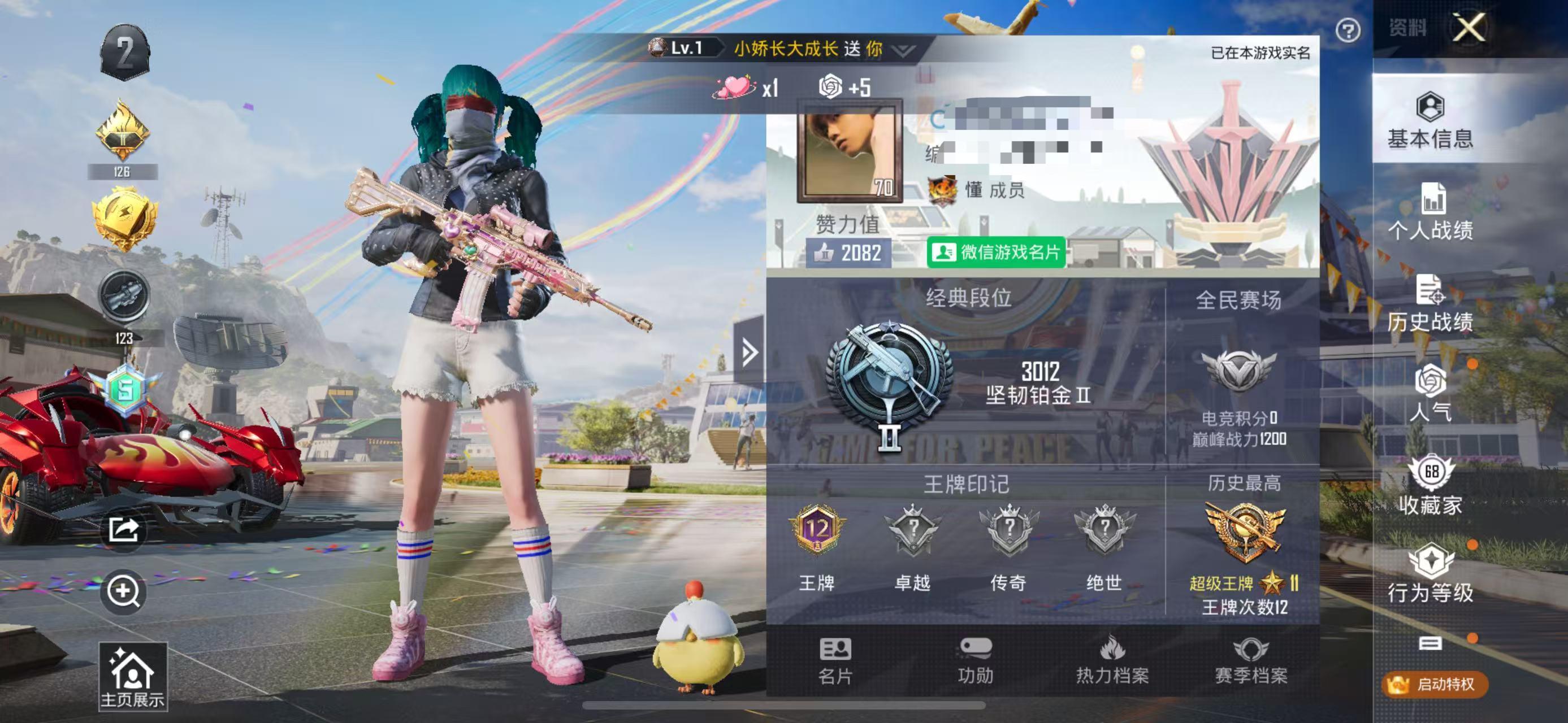 HPSJ3275966和平精英账号详情图2 HPSJ3275966和平精英账号详情图2