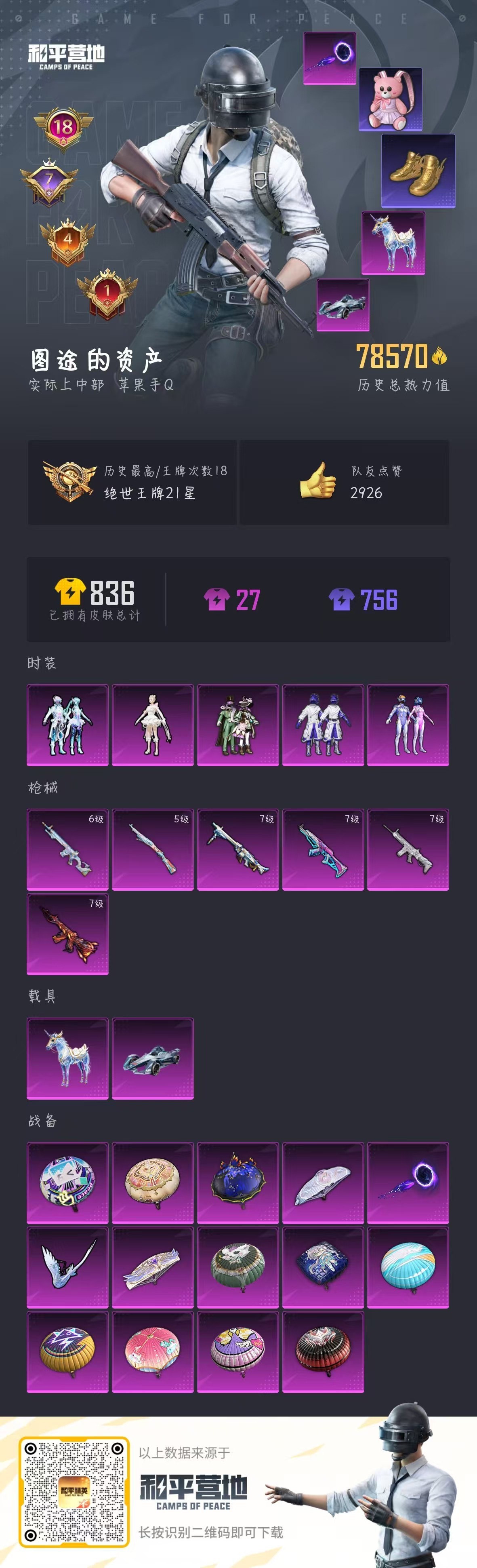HPSJ3255792和平精英账号详情图8 HPSJ3255792和平精英账号详情图8
