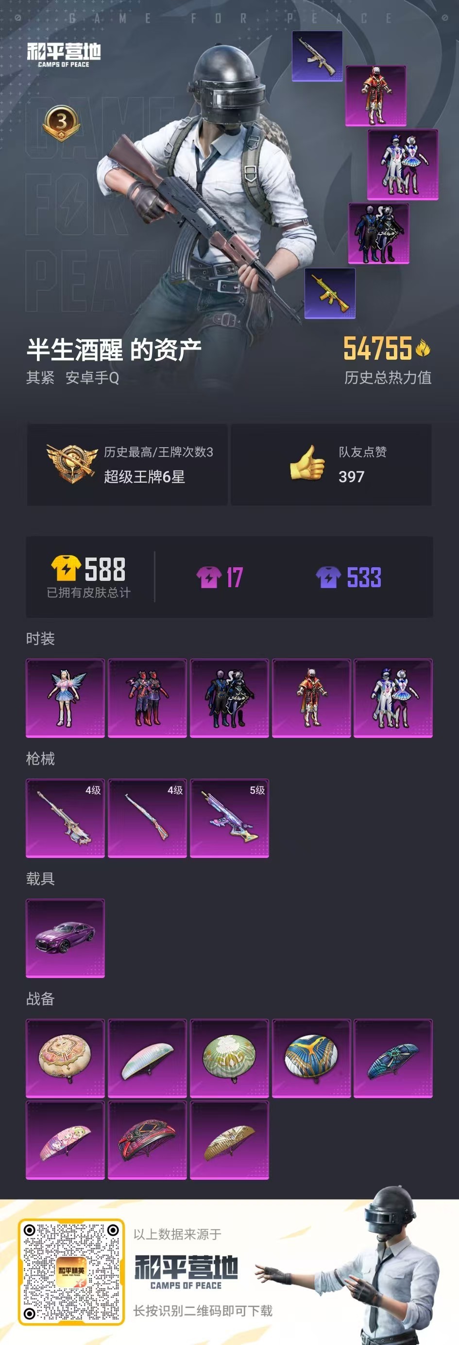 HPSJ3255672和平精英账号详情图7 HPSJ3255672和平精英账号详情图7