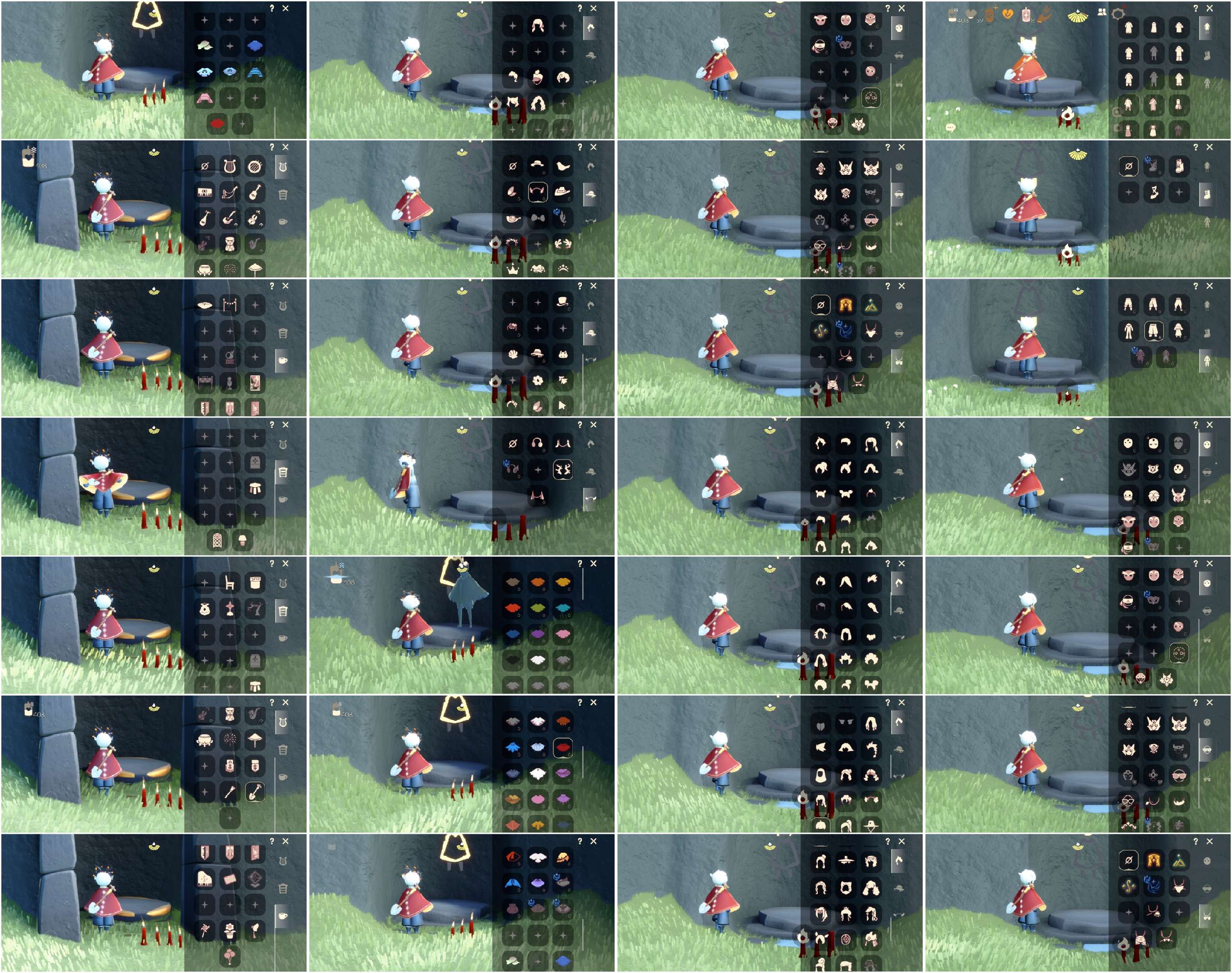光遇账号华为渠道服HT0095 ✅渠道: 华为 ✅完成地图: 雨林霞谷墓土禁阁 ✅季节已毕业: 表演半拾光半二重奏半 