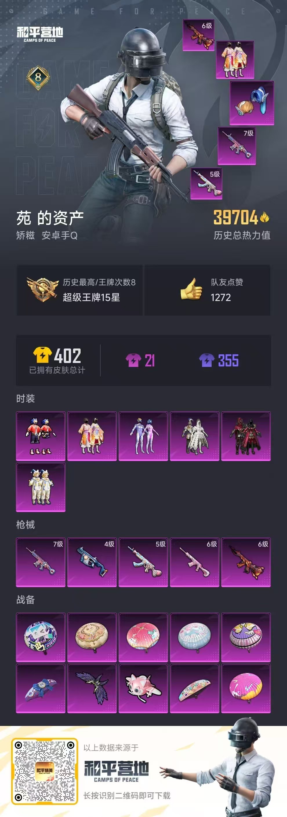 HPSJ3255784和平精英账号详情图5 HPSJ3255784和平精英账号详情图5