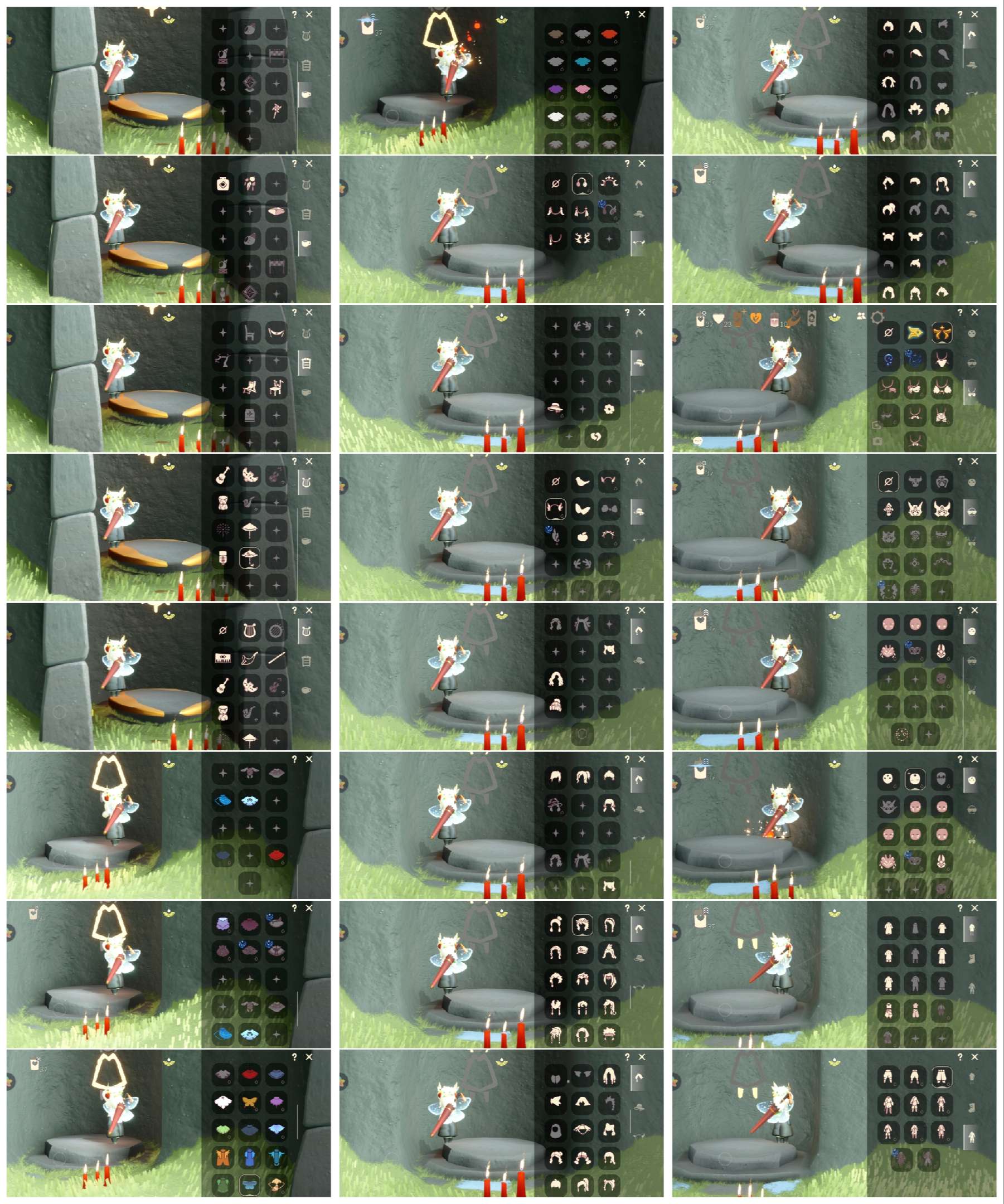 光遇账号oppo渠道服HM0657 ✅渠道: oppo ✅完成地图: 雨林霞谷 ✅季节已毕业: 风行半，欧若拉毕业夜行毕业