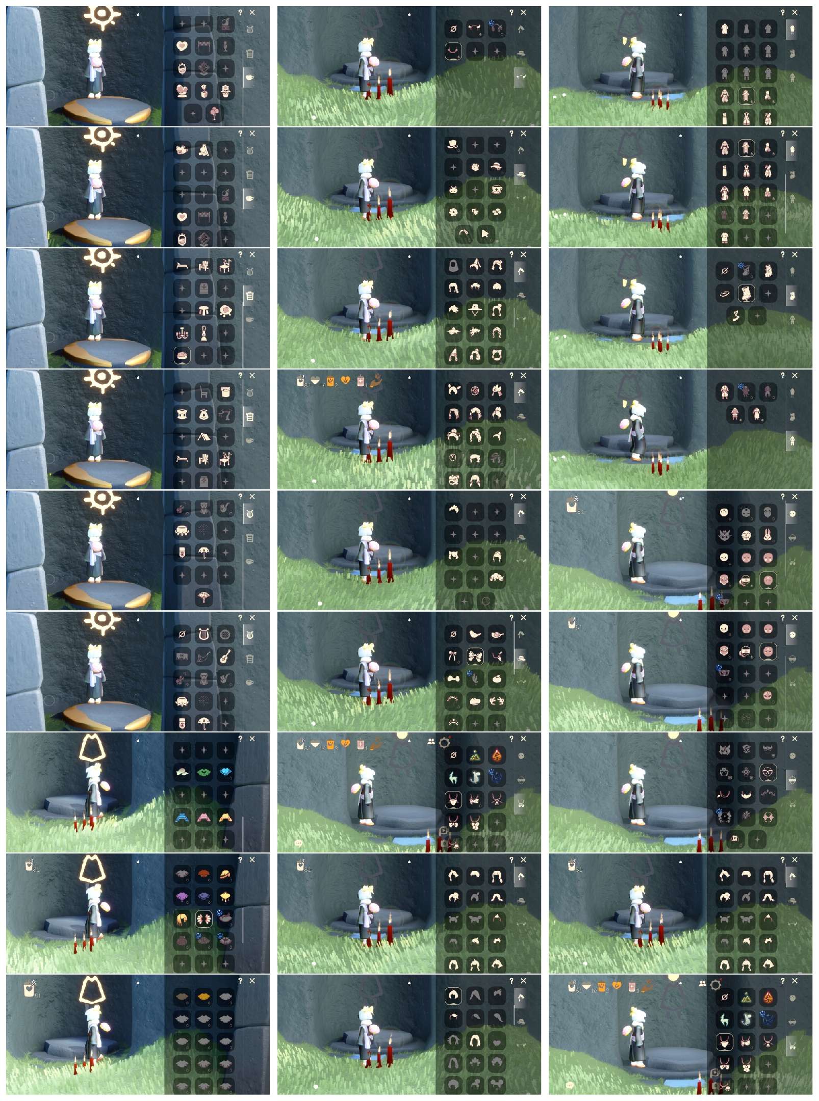 光遇账号安卓官服HY0289 无翼 ✅渠道: 安邮 ✅季节已毕业：拾光半，归巢半九色鹿半姆明半 ✅热门复刻/活动:黑