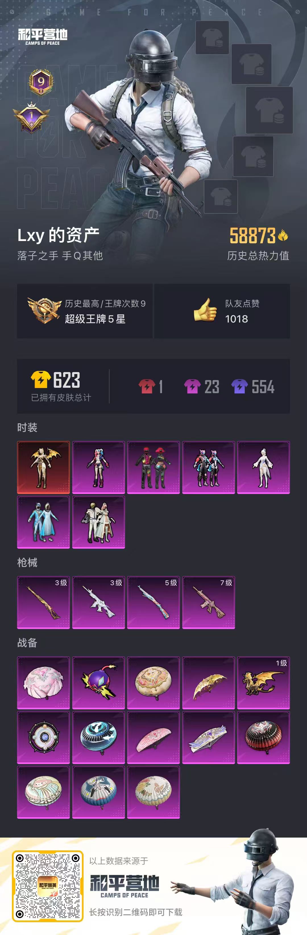 HPYHW3282751和平精英账号详情图7