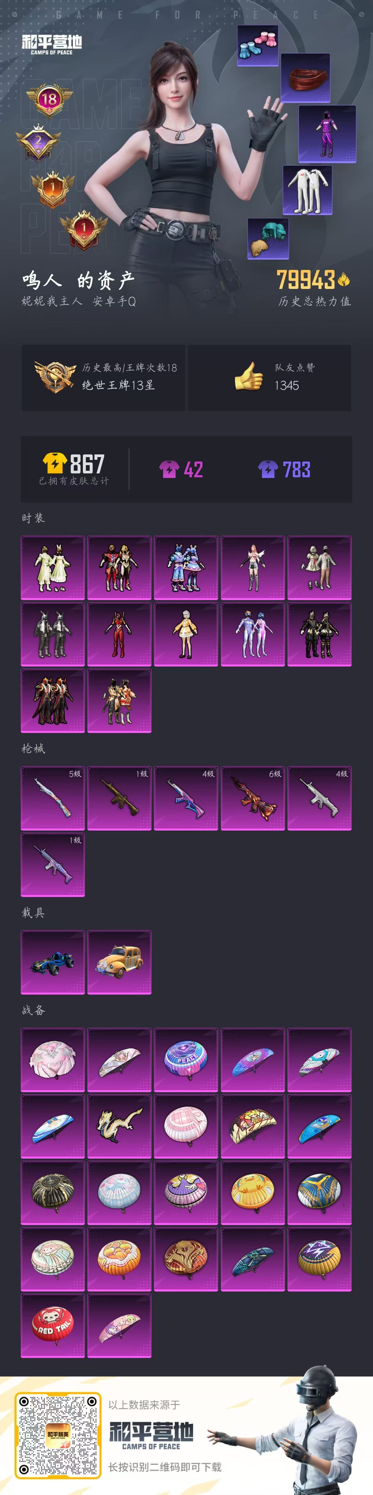HPYHW3288763和平精英账号详情图8 HPYHW3288763和平精英账号详情图8