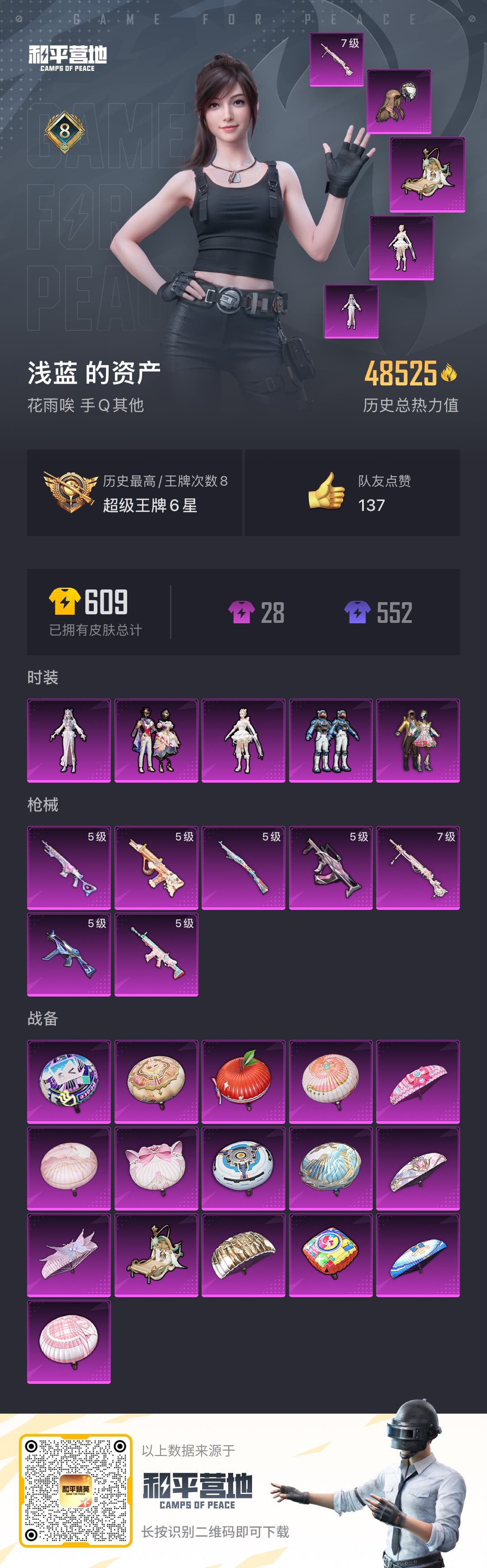 HPYHW3282755和平精英账号详情图6 HPYHW3282755和平精英账号详情图6