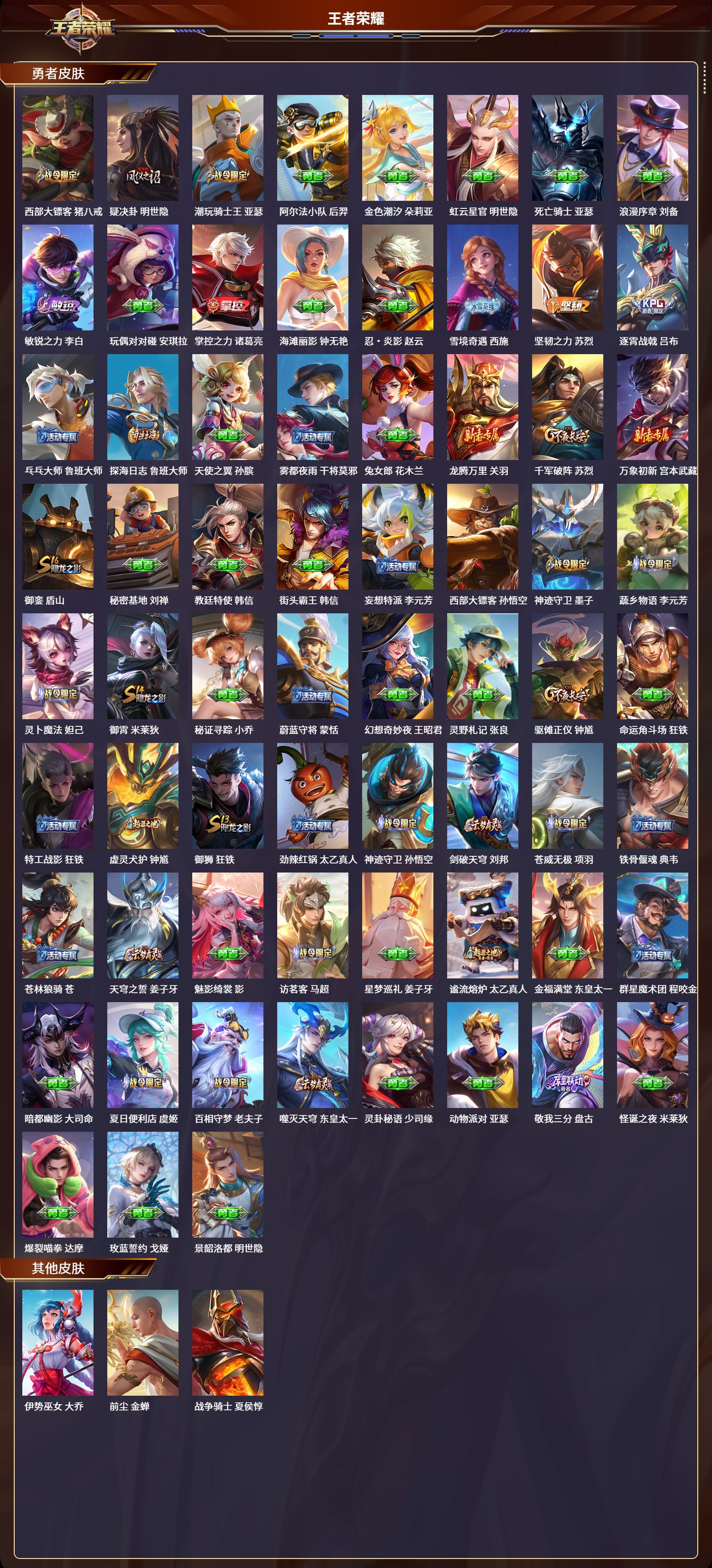 WZQM3373023王者荣耀账号详情图4 WZQM3373023王者荣耀账号详情图4