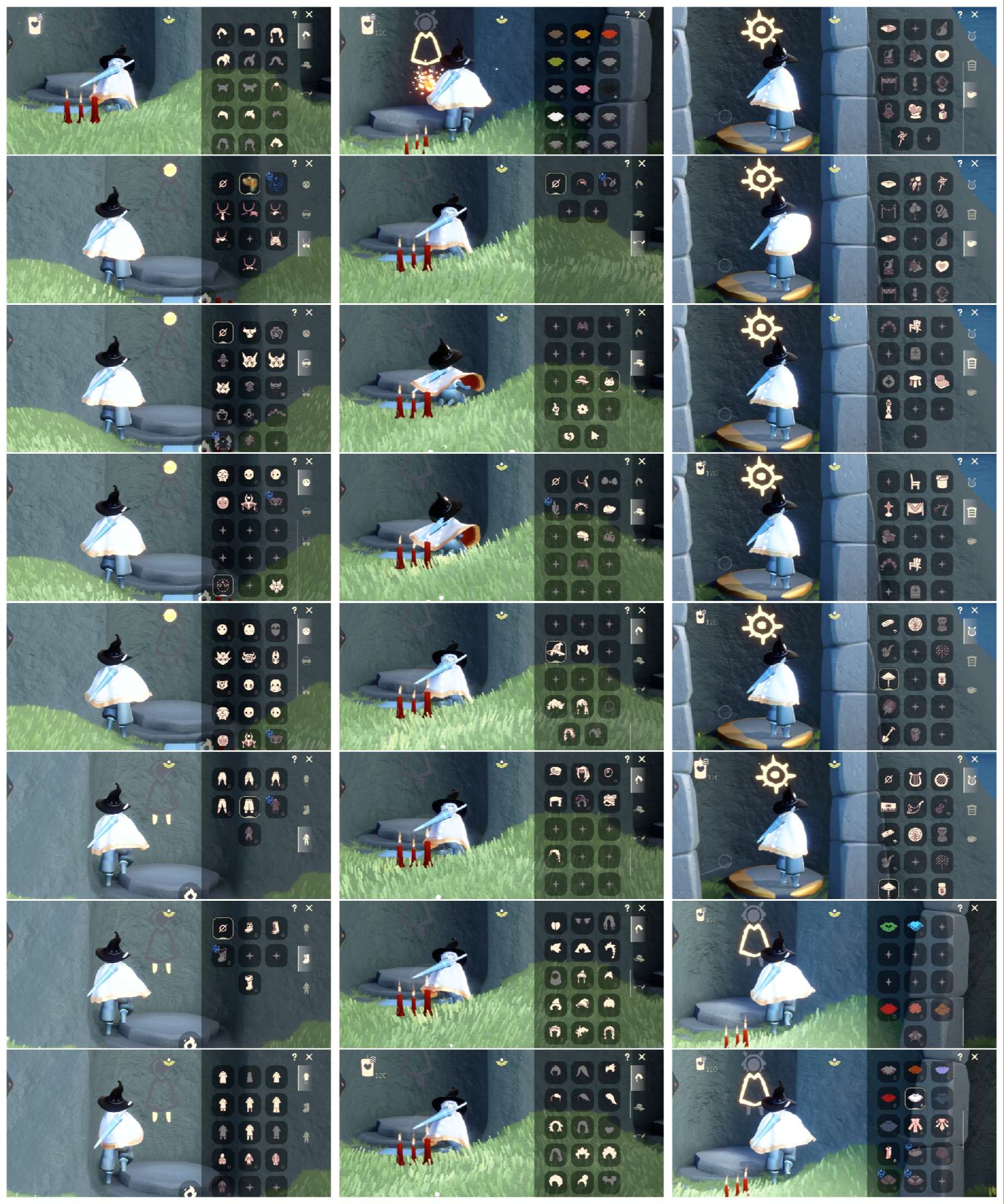 光遇账号vivo渠道服HY0570 蜡烛100 ✅渠道:vivo ✅完成地图：晨岛霞谷墓土 ✅季节已毕业:彩染季毕业 ✅热