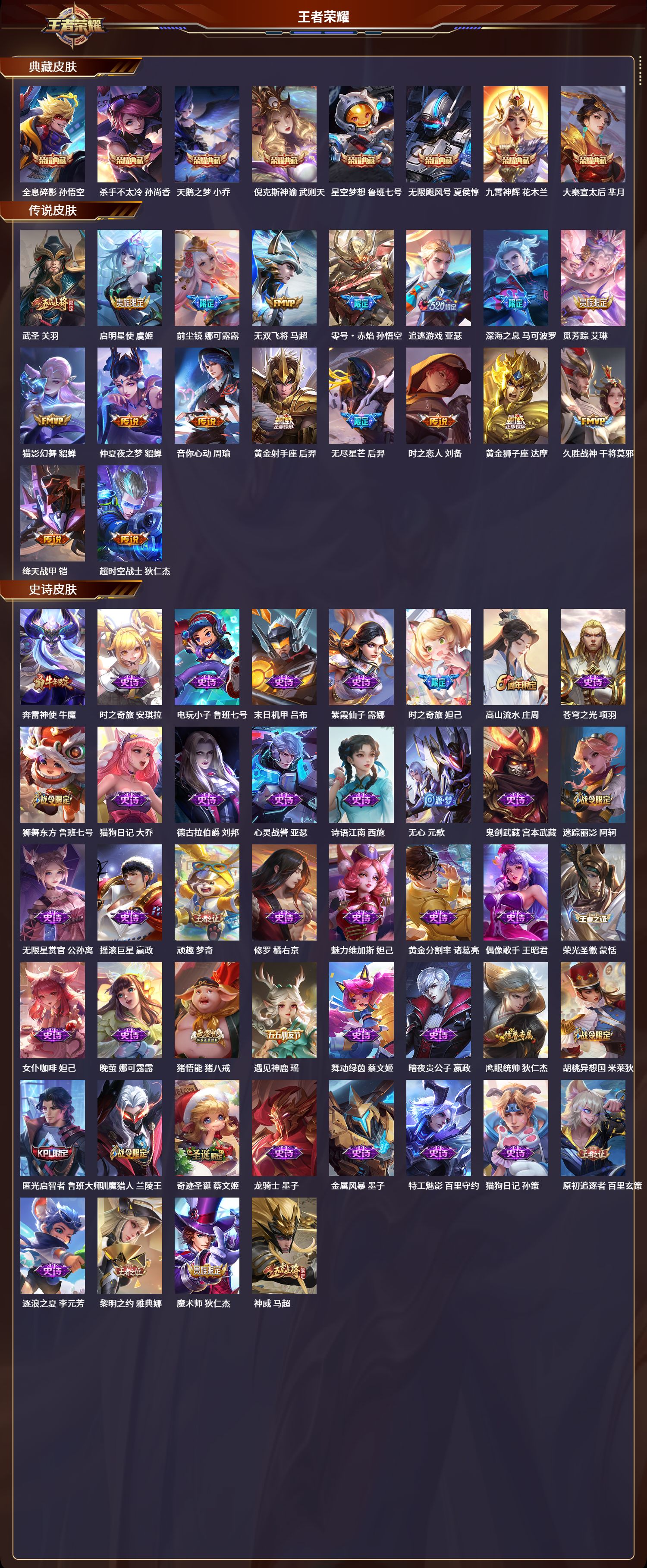 WZQM3374821王者荣耀账号详情图2