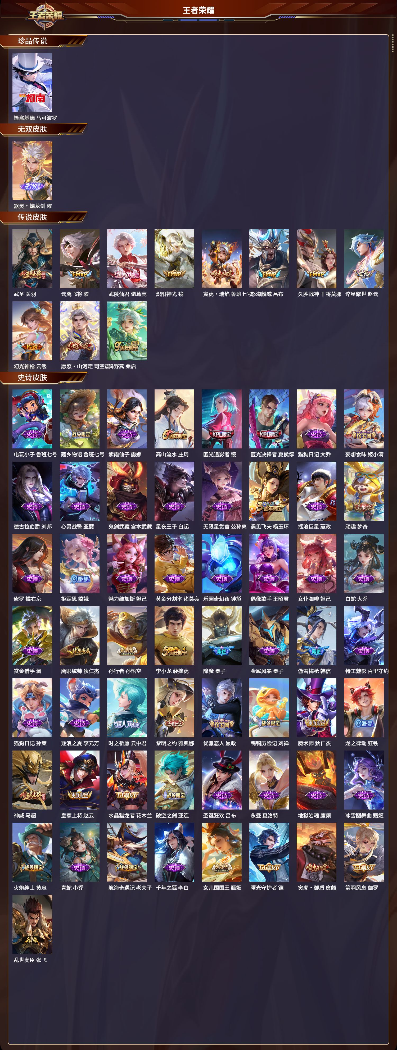 WZCMW3325168王者荣耀账号详情图2