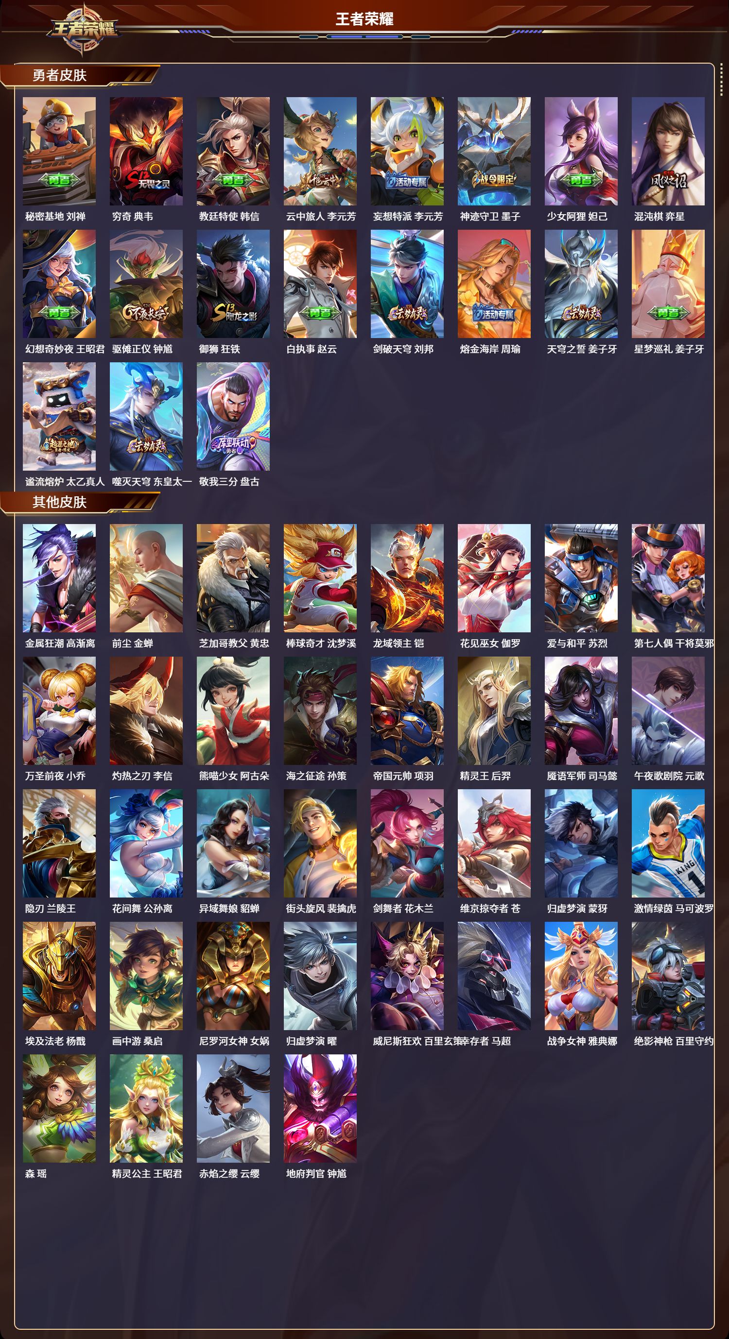 WZCMW3420117王者荣耀账号详情图3