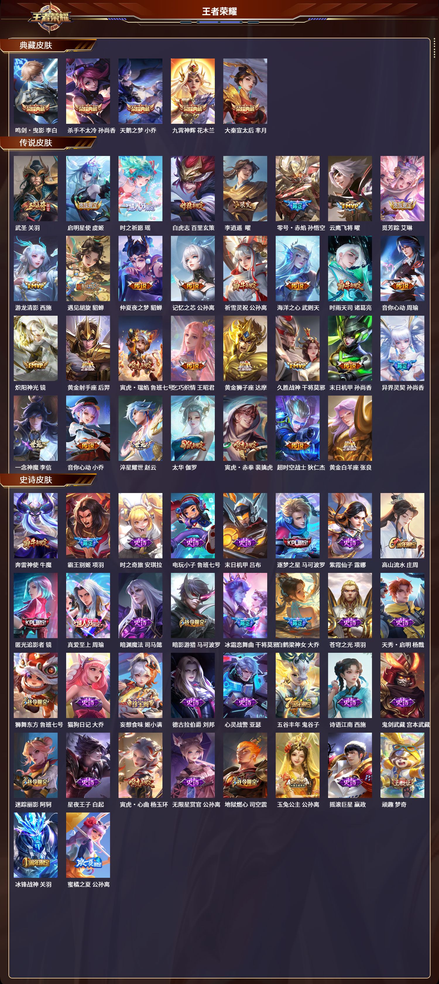 WZQM3374917王者荣耀账号详情图2