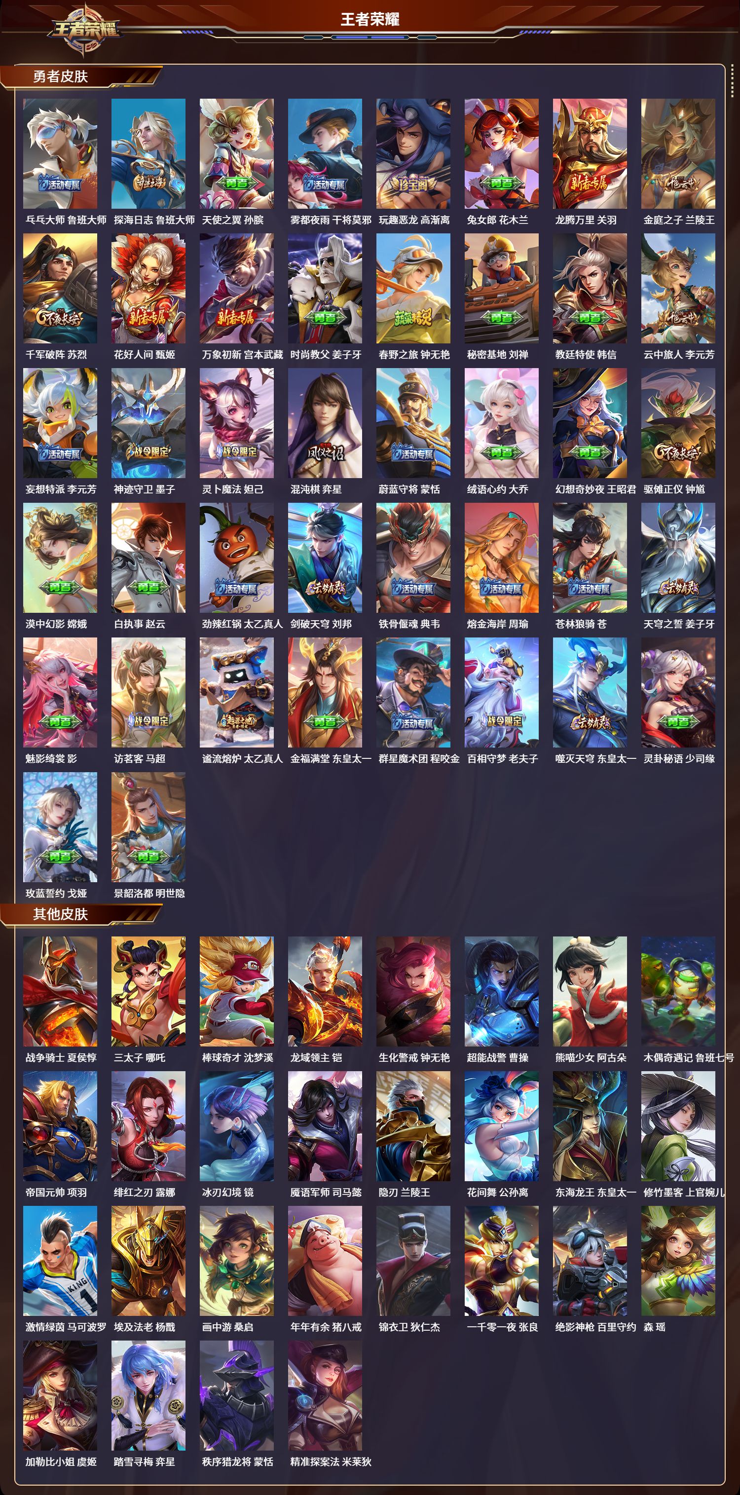 WZQM3371311王者荣耀账号详情图4