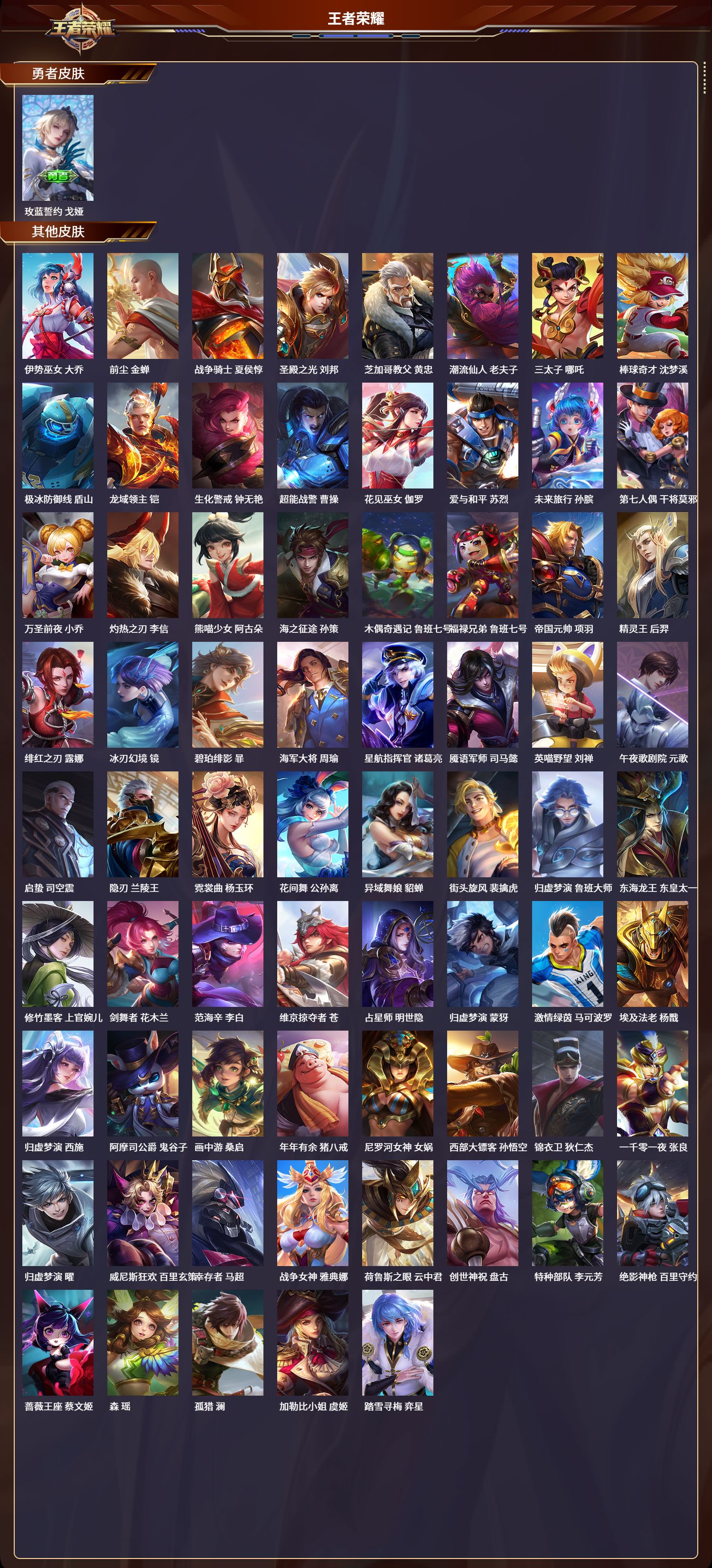 WZQM3374908王者荣耀账号详情图6 WZQM3374908王者荣耀账号详情图6