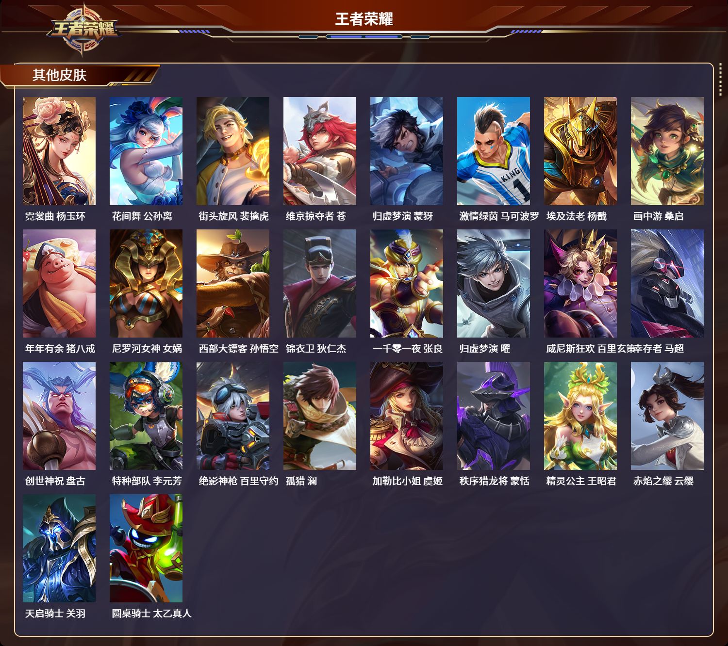 WZQM3371308王者荣耀账号详情图5