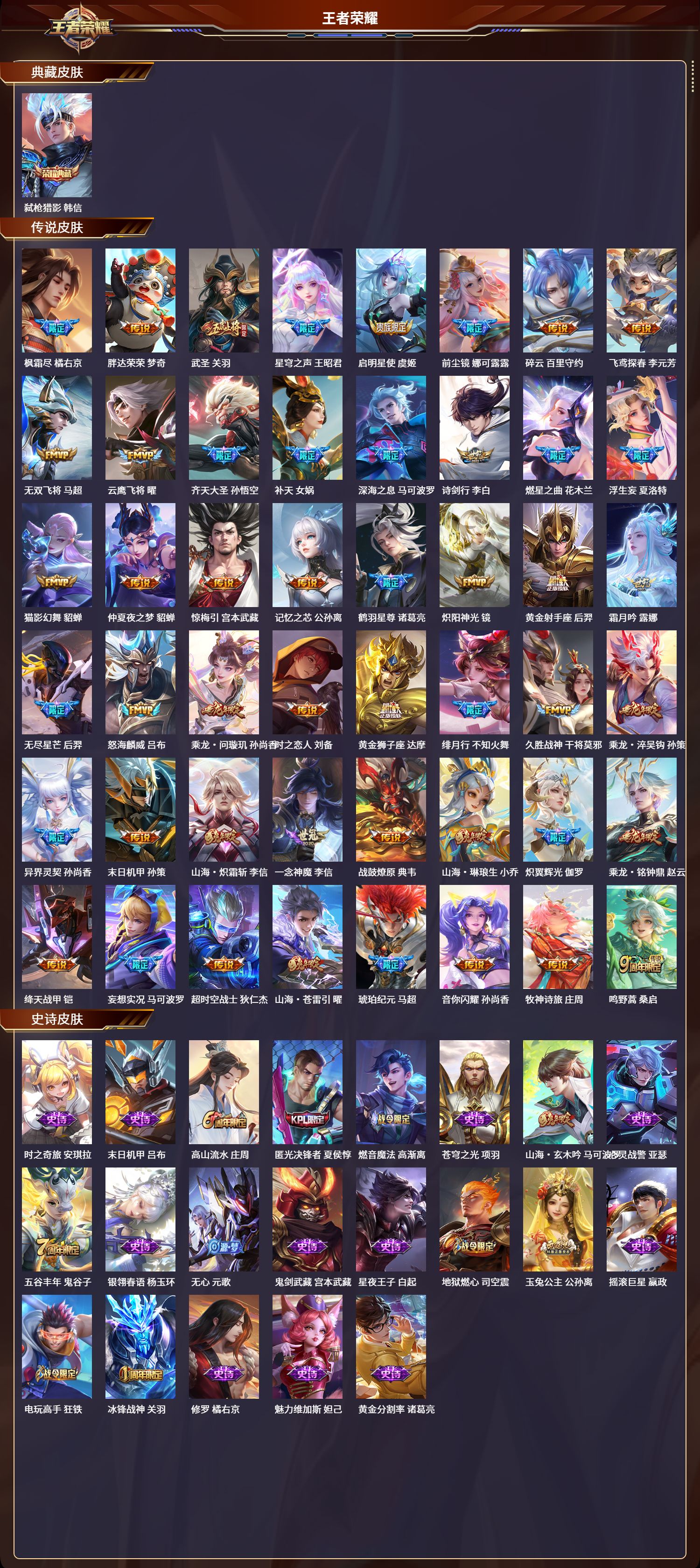 WZQM3374900王者荣耀账号详情图2