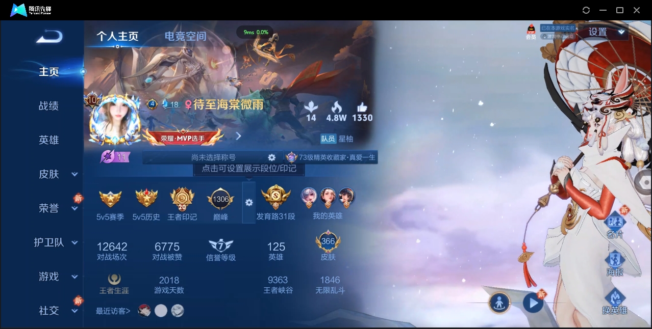 WZQM3374917王者荣耀账号详情图8