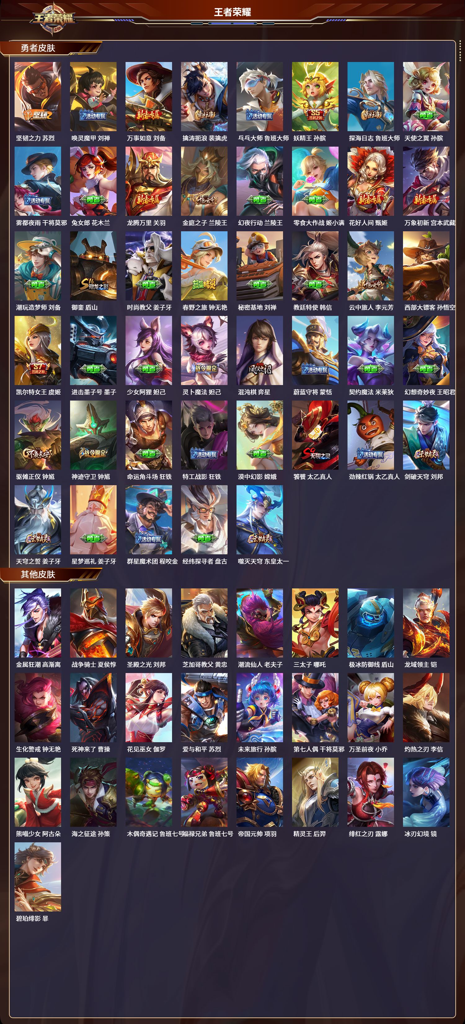 WZCMW3325170王者荣耀账号详情图4