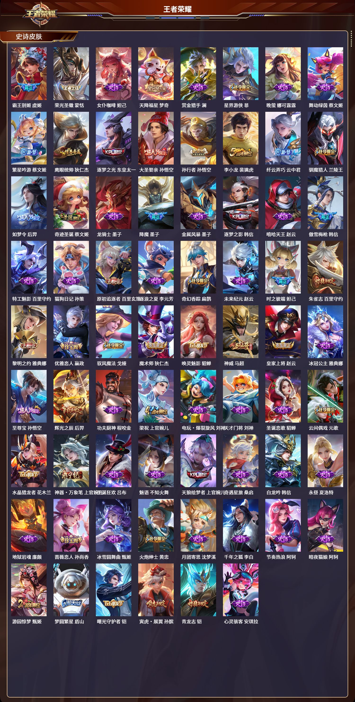 WZQM3374918王者荣耀账号详情图3