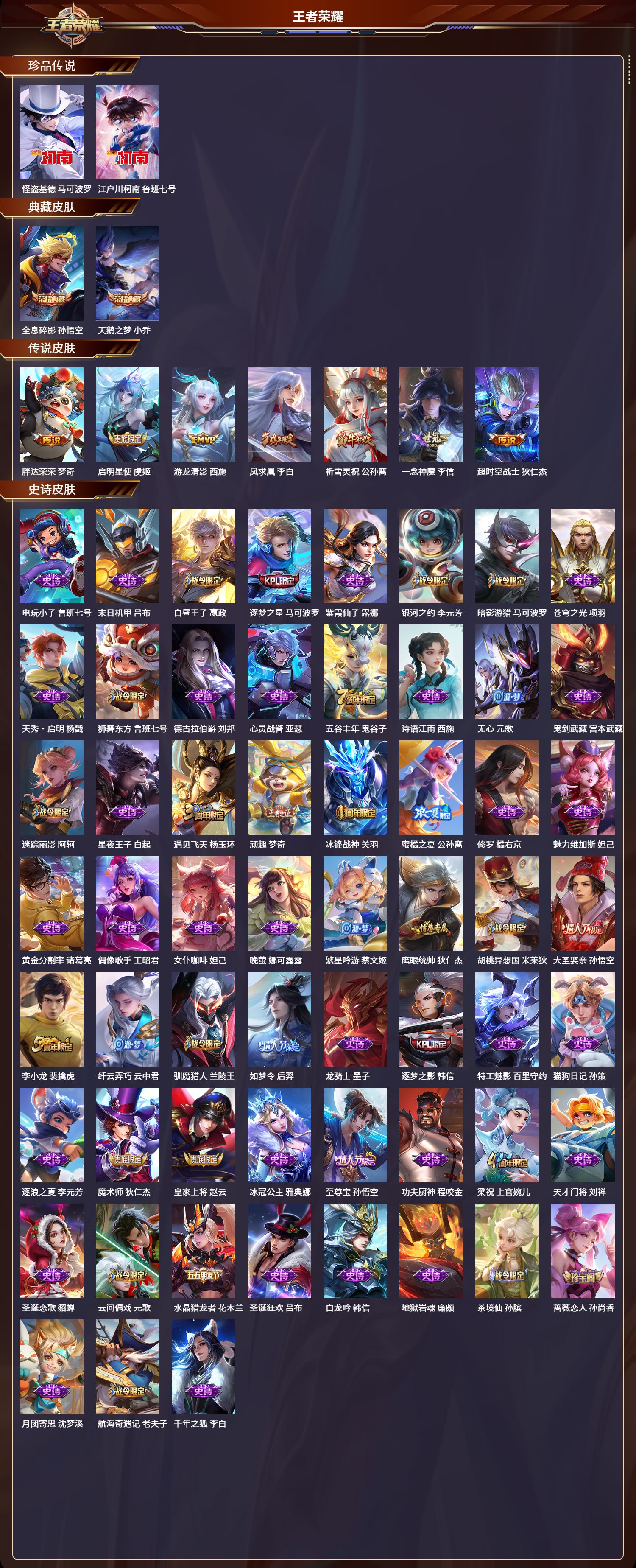 WZCMW3325194王者荣耀账号详情图2