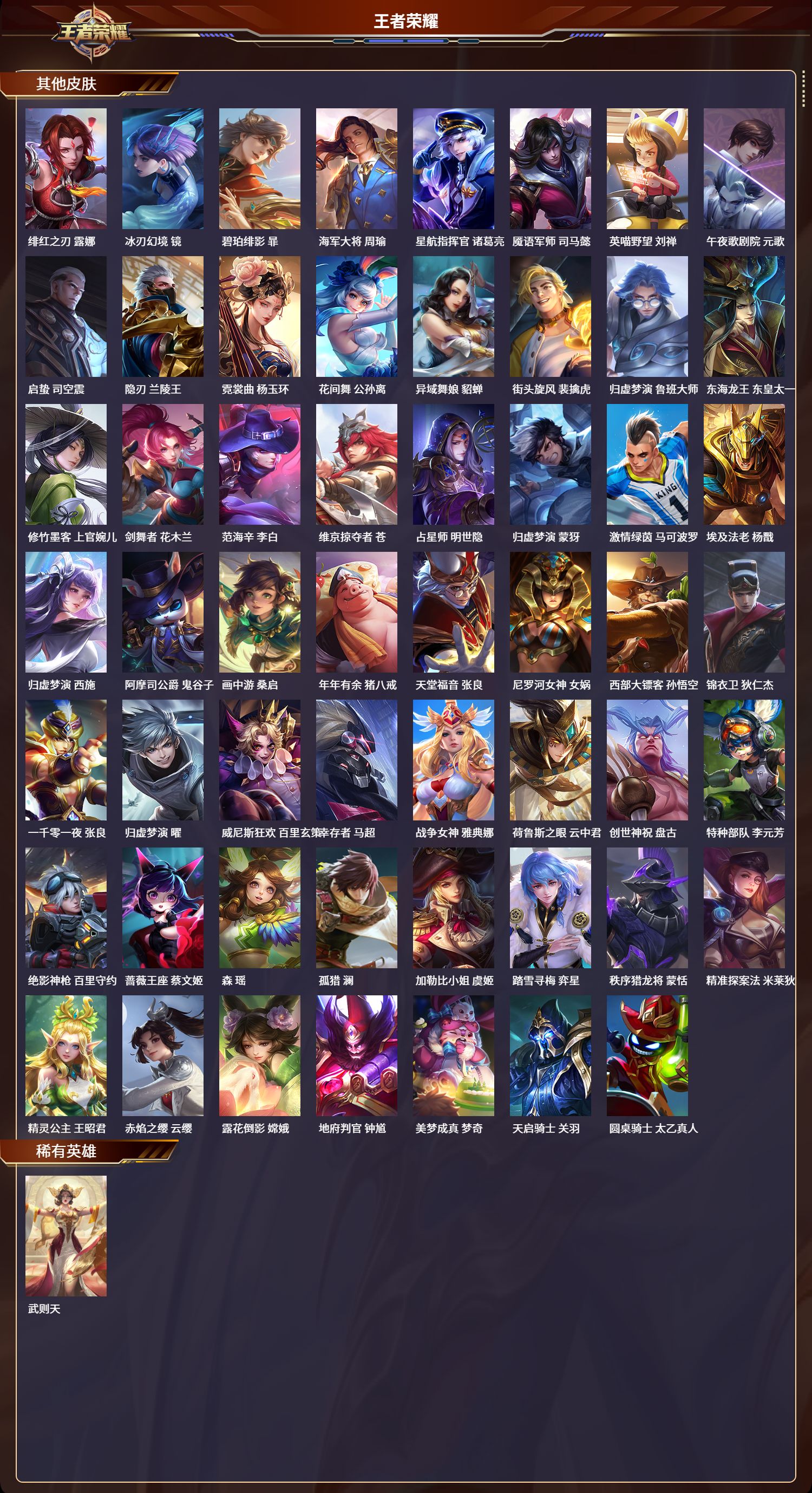 WZCMW3325169王者荣耀账号详情图6