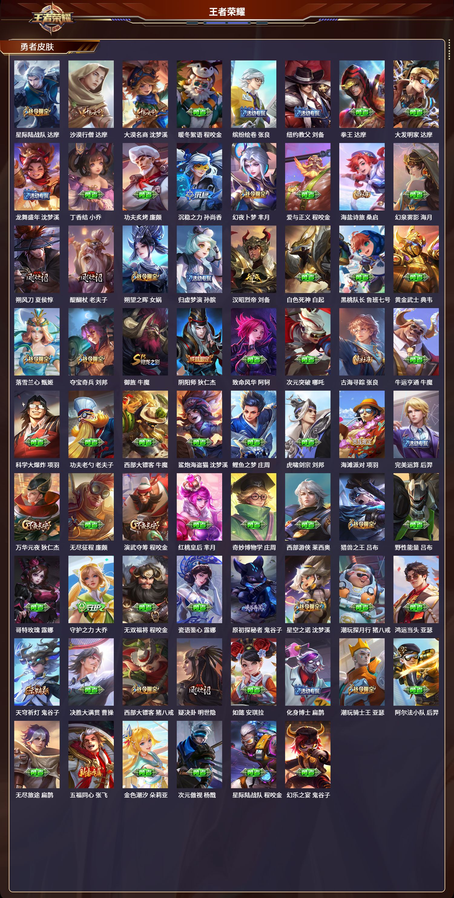 WZCMW3325177王者荣耀账号详情图5