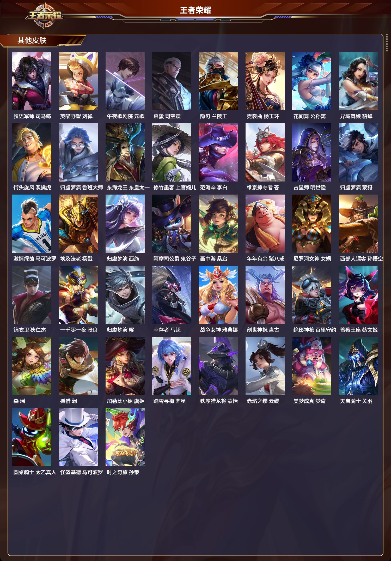 WZCMW3325197王者荣耀账号详情图5