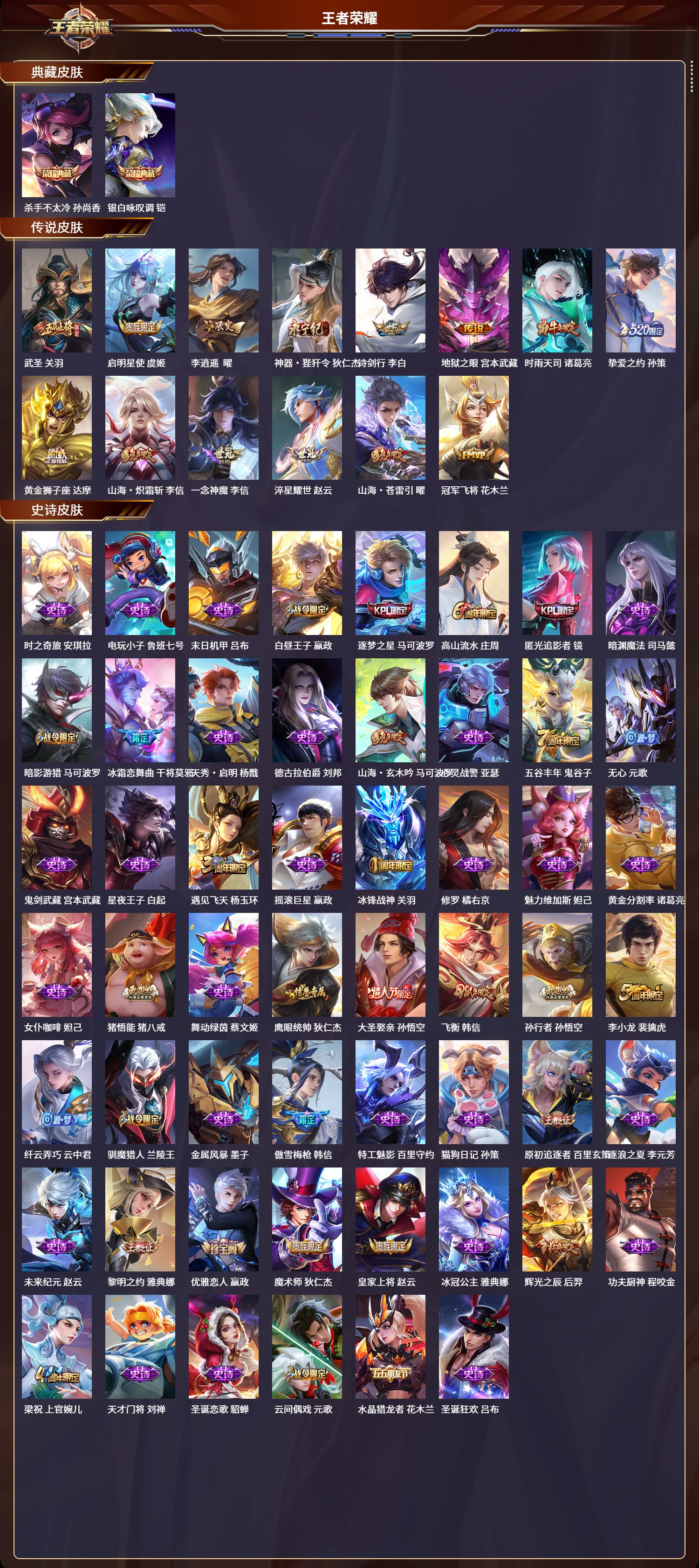 WZQM3374913王者荣耀账号详情图2