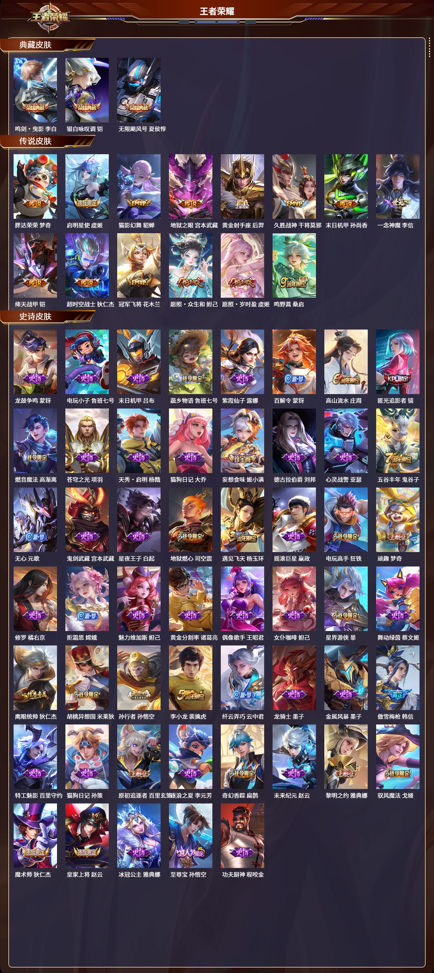 WZQM3374906王者荣耀账号详情图2