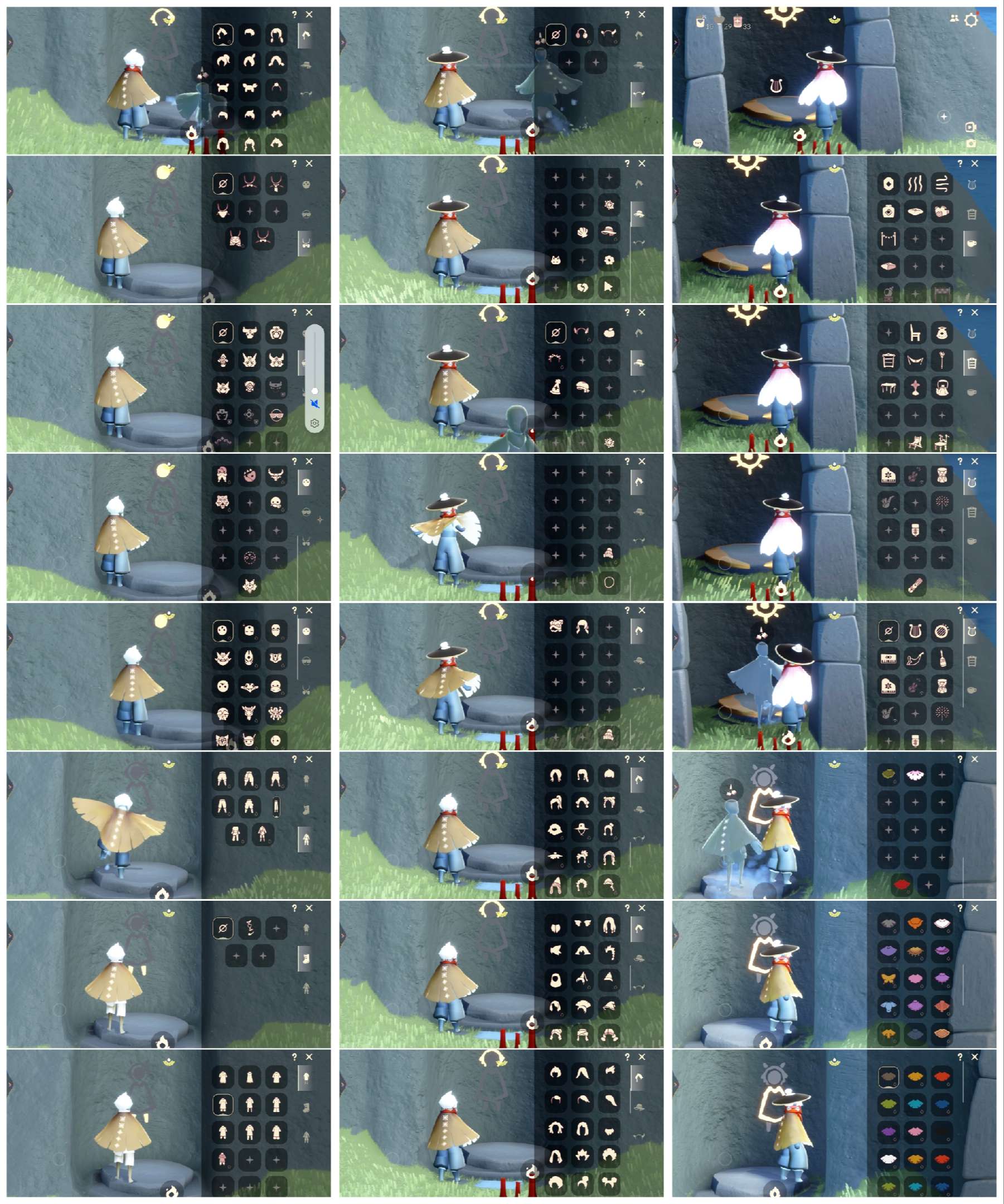 光遇账号vivo渠道服HT0234 ✅渠道: vivo ✅完成地图: 全图毕业 ✅季节已毕业: 无 ✅热门复刻/活动:武士