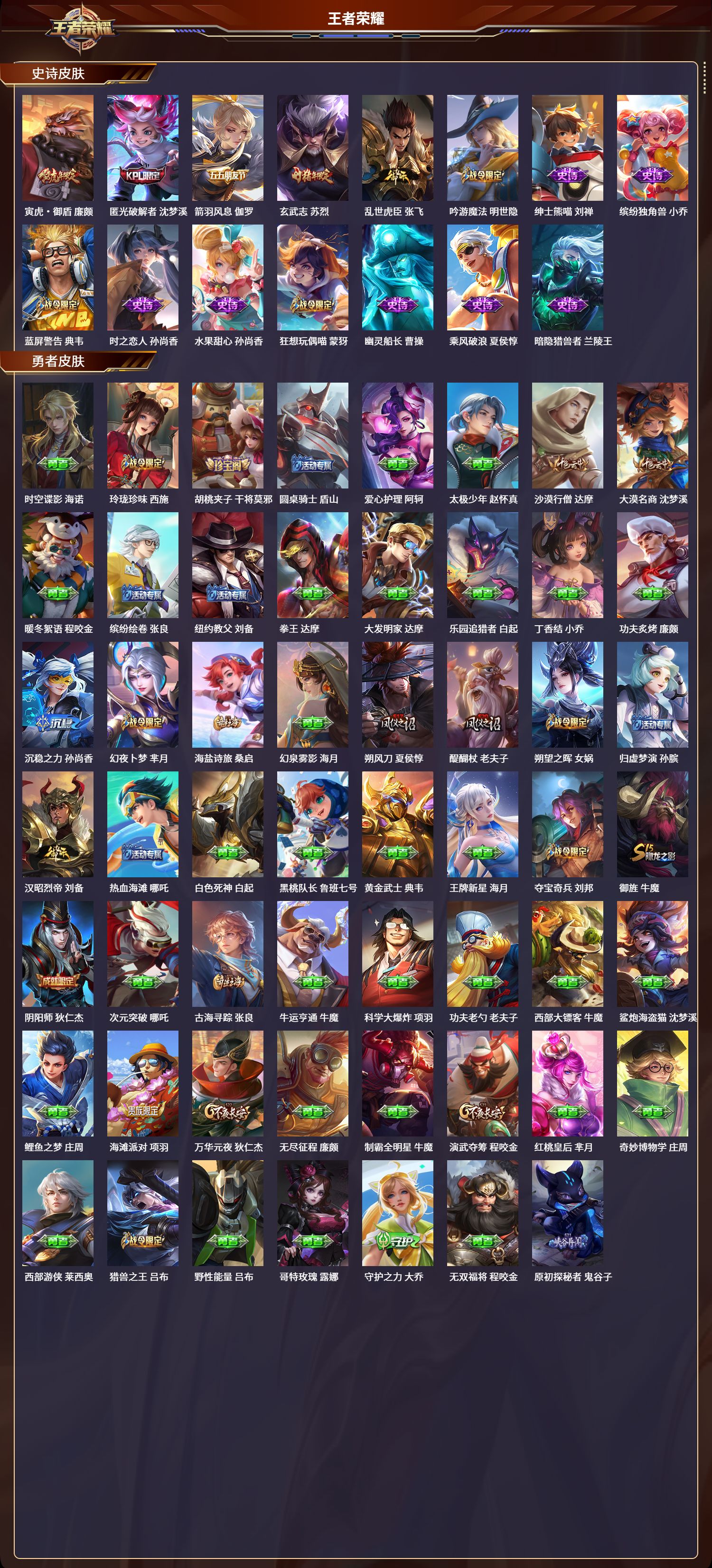 WZQM3374918王者荣耀账号详情图4