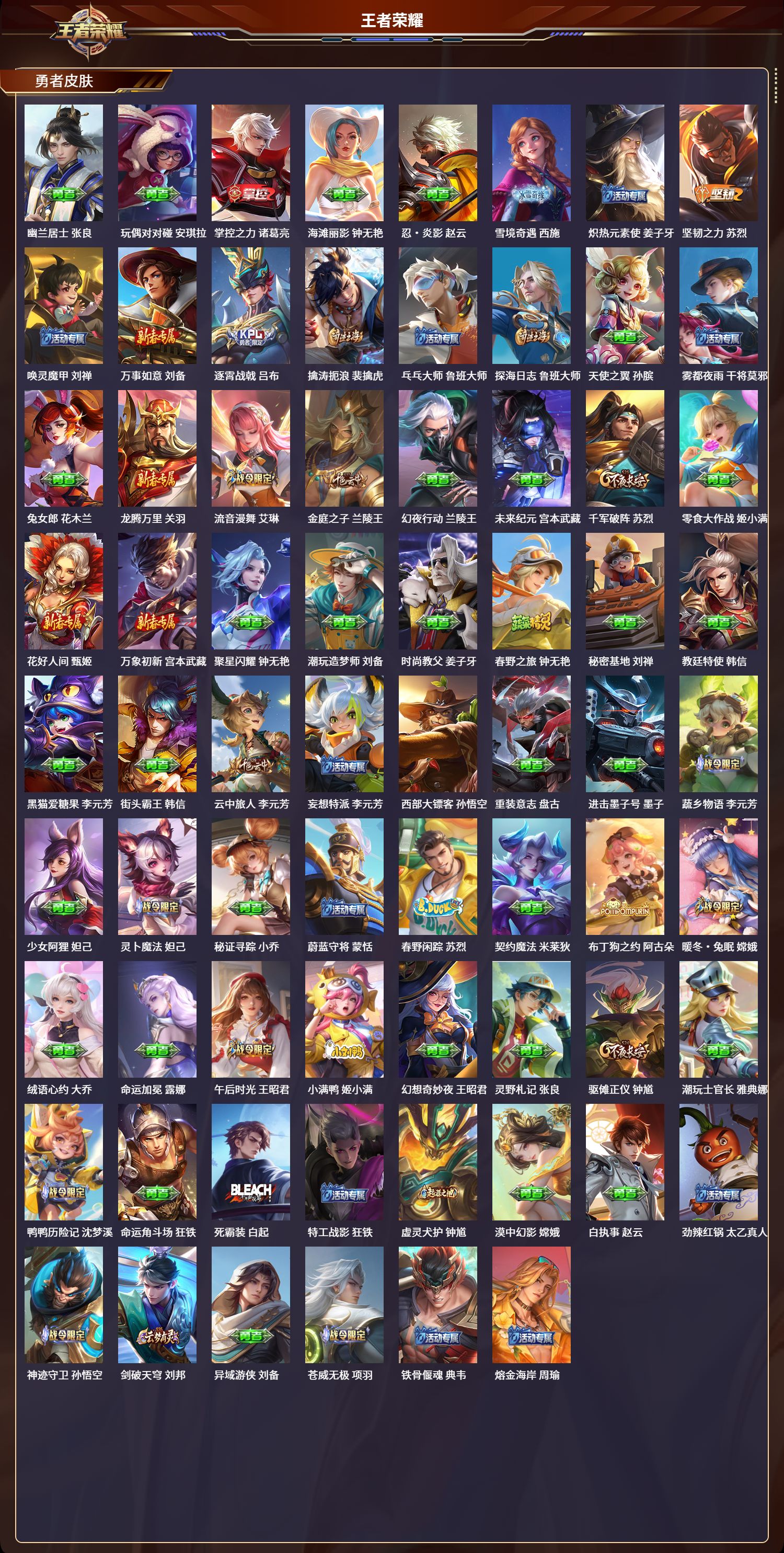 WZLX4293442王者荣耀账号详情图7