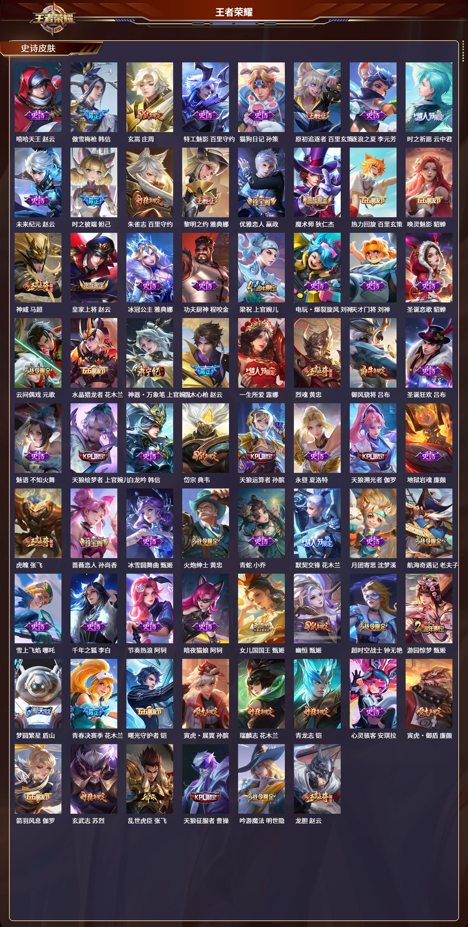 WZCMW3325278王者荣耀账号详情图4