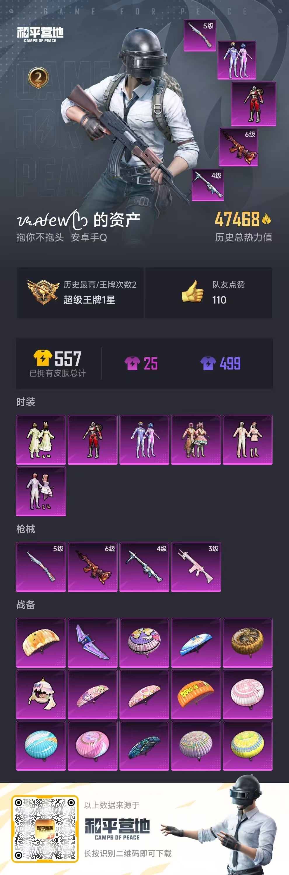 HPSJ3282445和平精英账号详情图7 HPSJ3282445和平精英账号详情图7